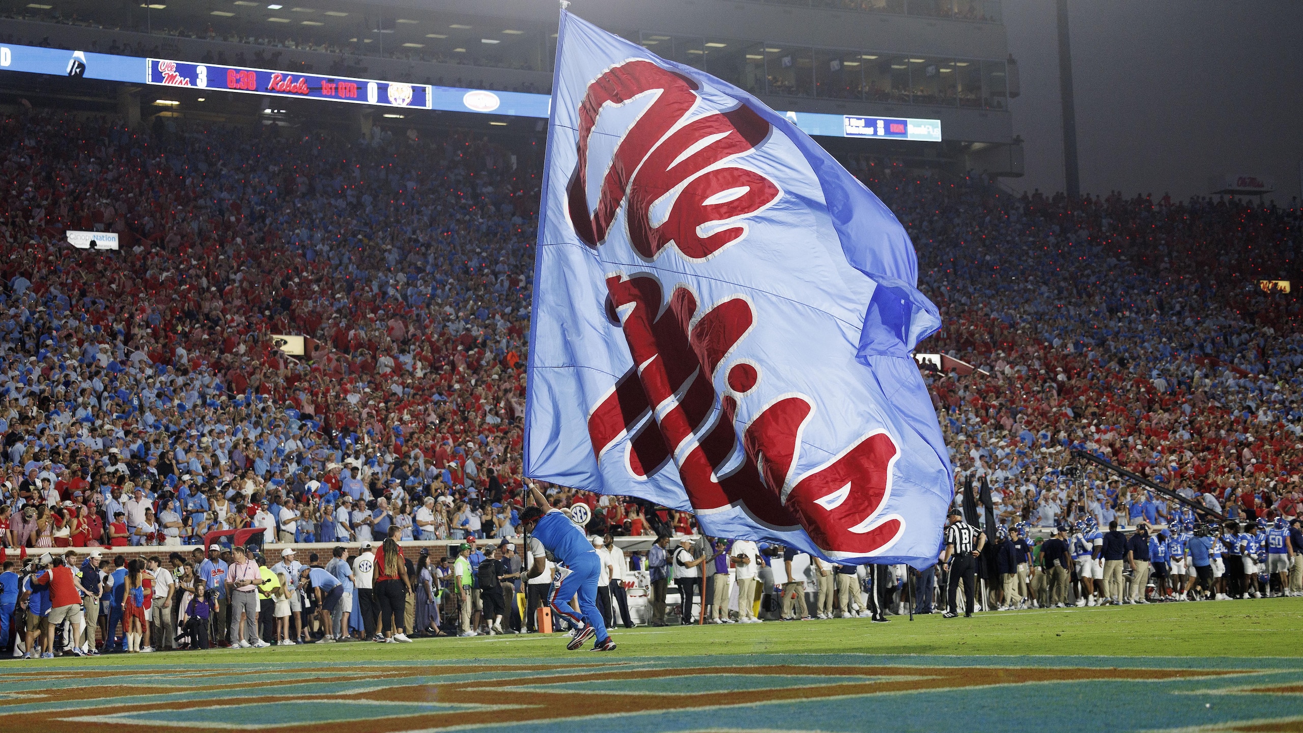 COLLEGE FOOTBALL: SEP 19 LSU at Ole Miss