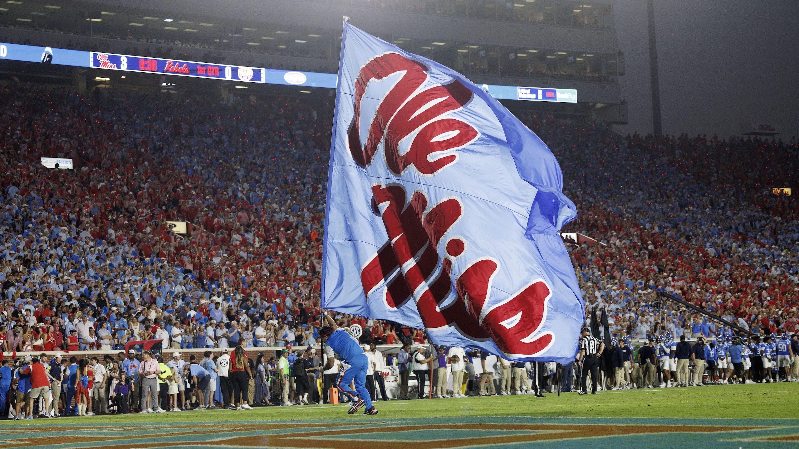COLLEGE FOOTBALL: SEP 19 LSU at Ole Miss