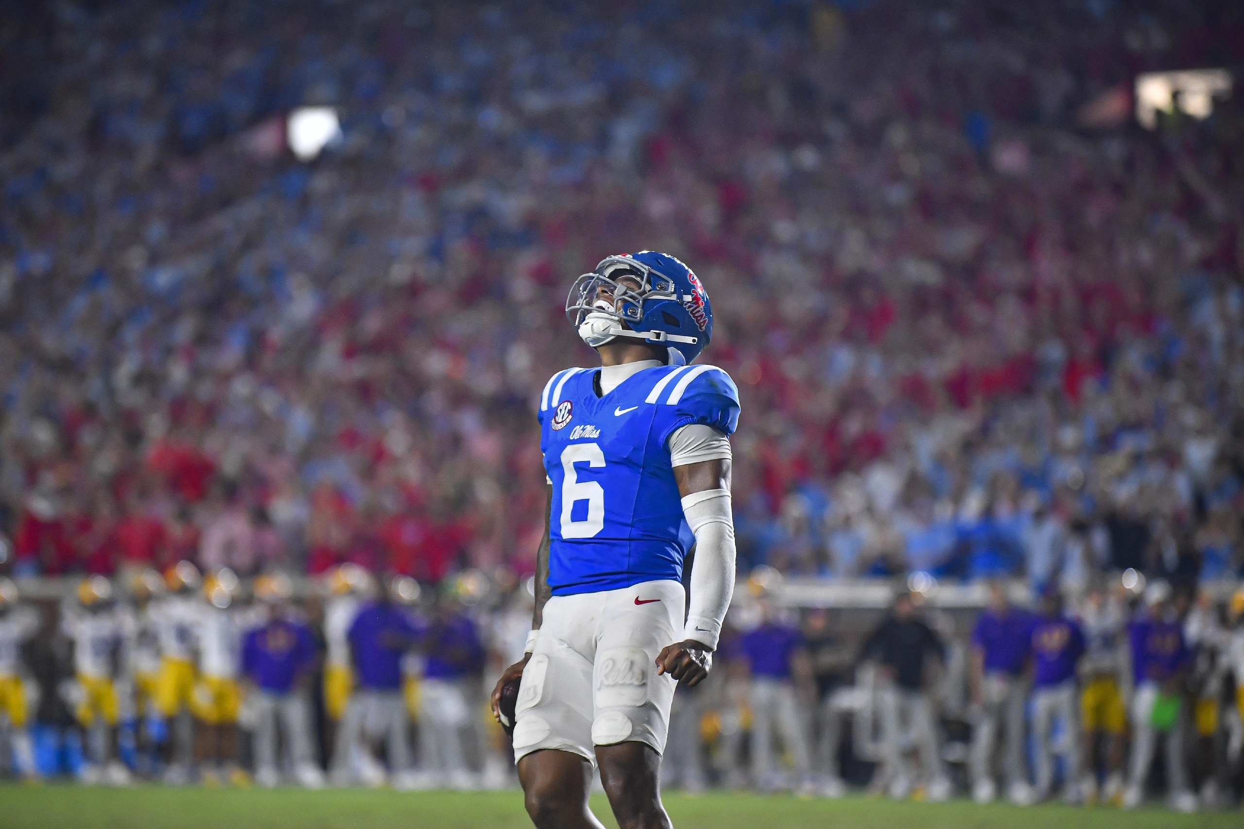 COLLEGE FOOTBALL: SEP 19 LSU at Ole Miss