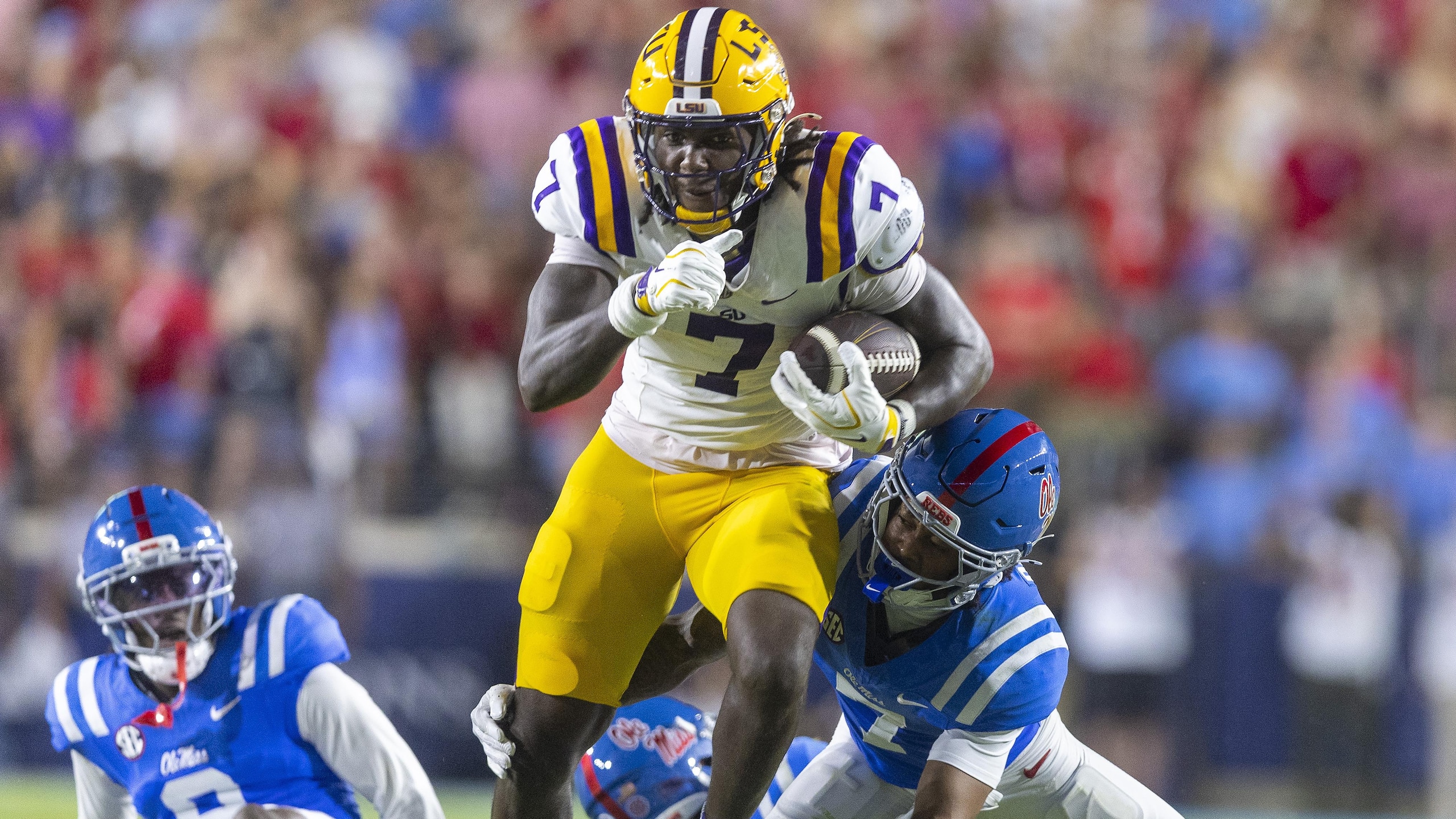 COLLEGE FOOTBALL: SEP 19 LSU at Ole Miss COLLEGE FOOTBALL: SEP 19 LSU at Ole Miss