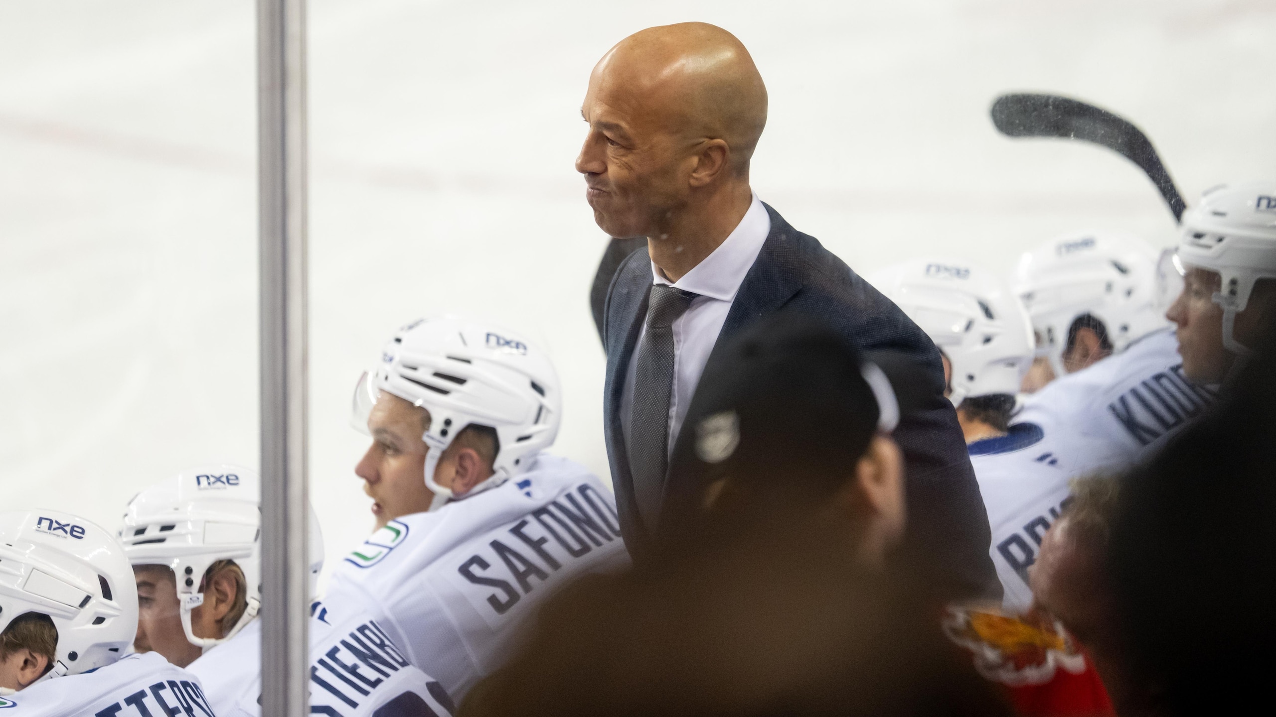 NHL: SEP 22 Preseason Canucks at Flames