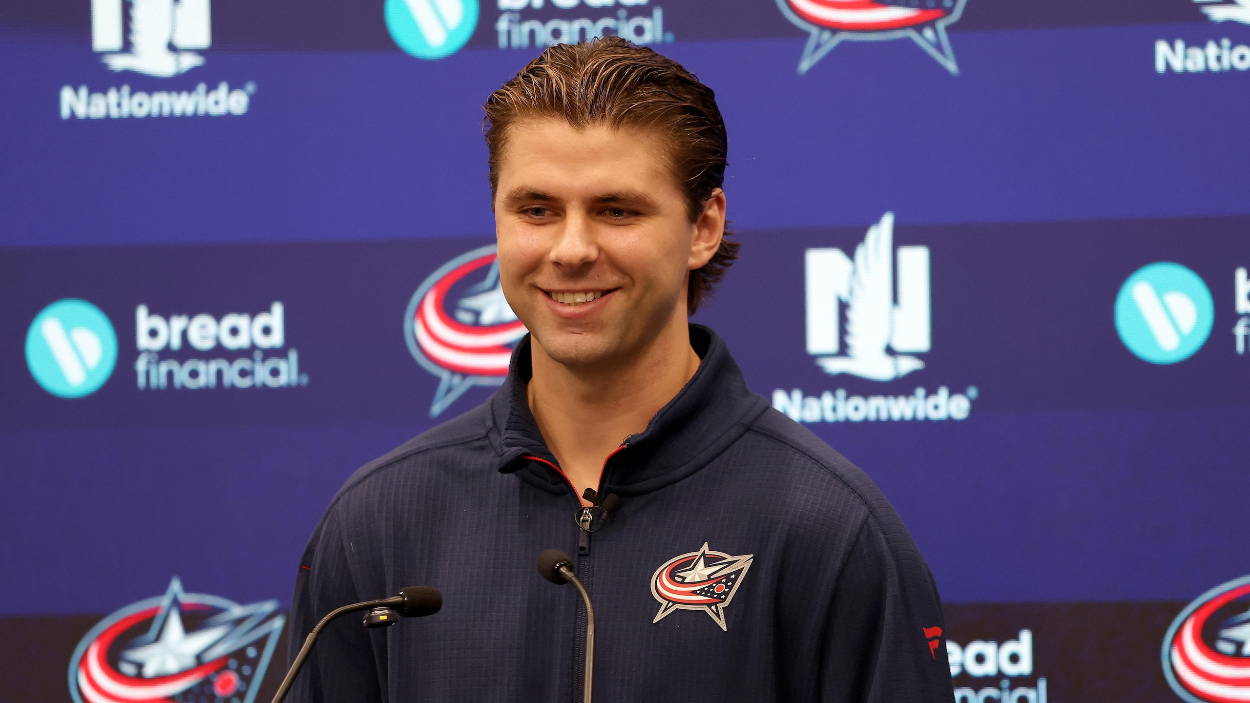 Columbus Blue Jackets Press Conference