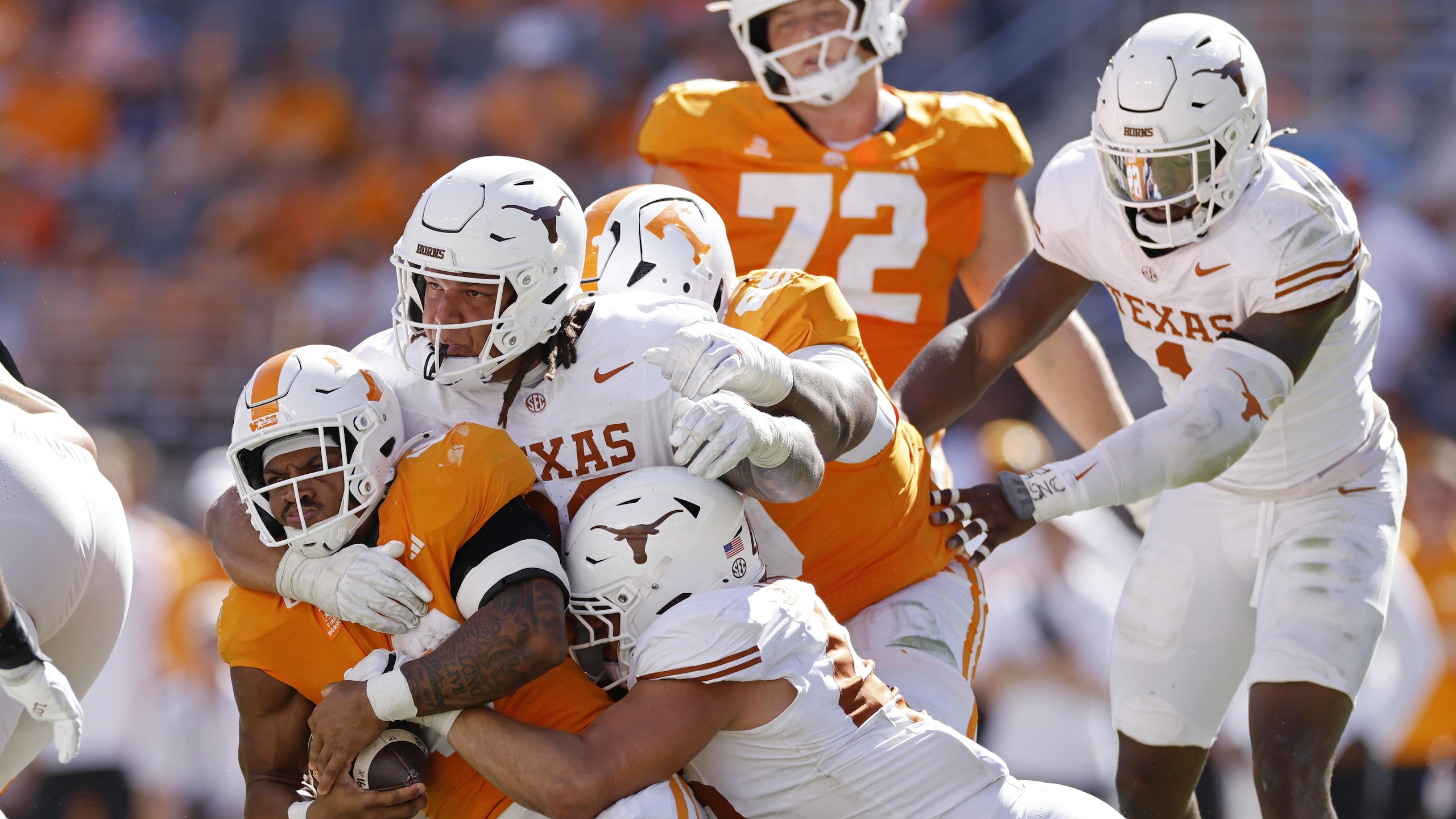 COLLEGE FOOTBALL: SEP 26 Texas at Tennessee