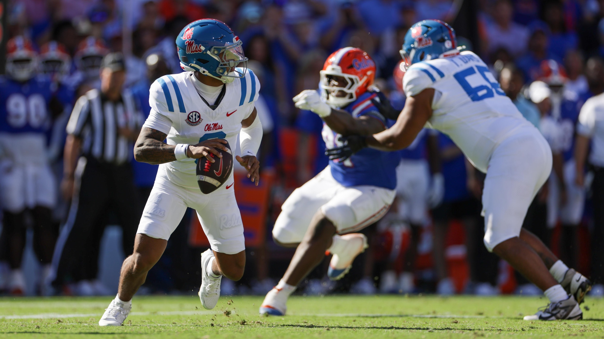 COLLEGE FOOTBALL: SEP 26 Ole Miss at Florida