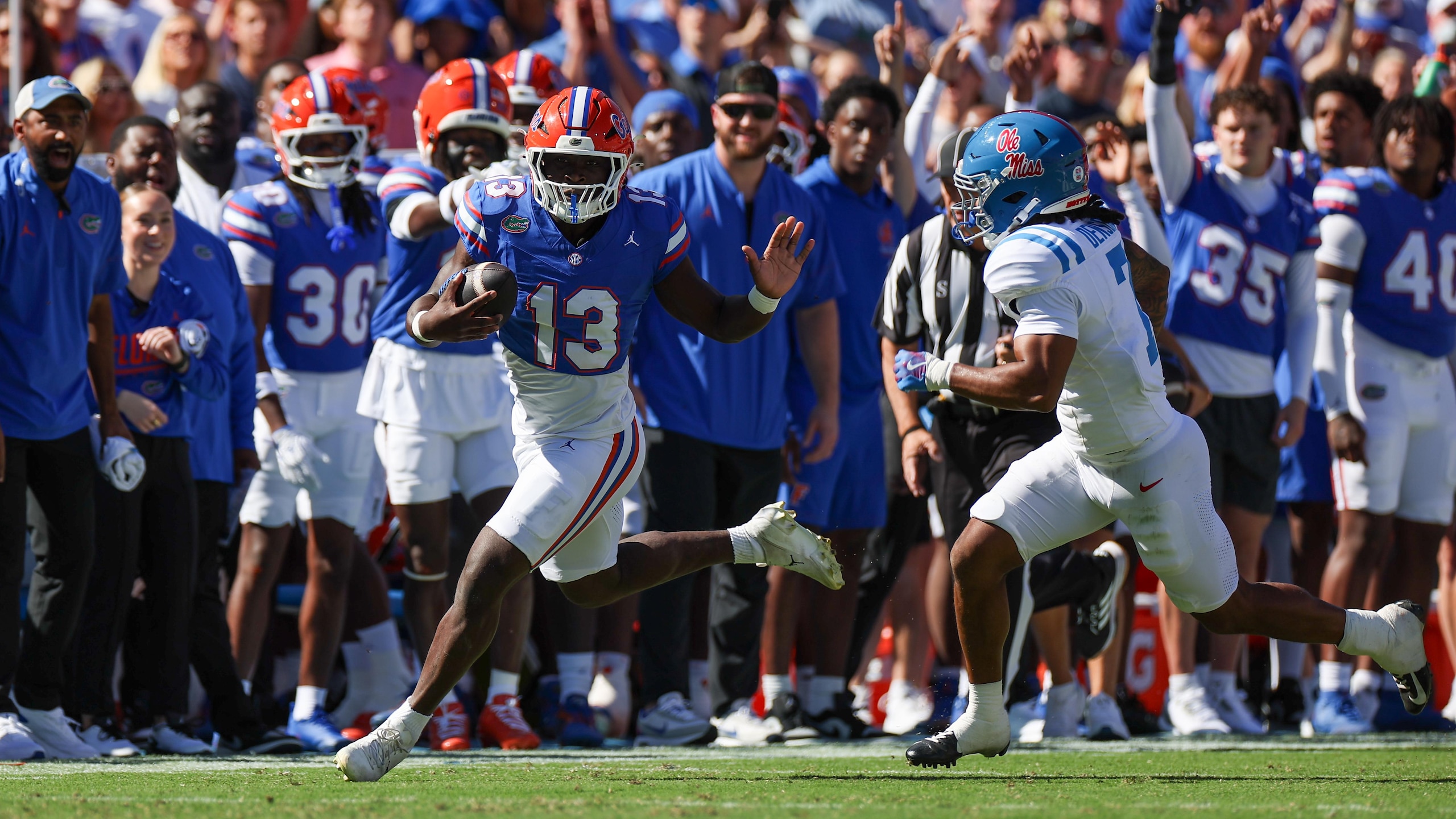 COLLEGE FOOTBALL: SEP 26 Ole Miss at Florida COLLEGE FOOTBALL: SEP 26 Ole Miss at Florida