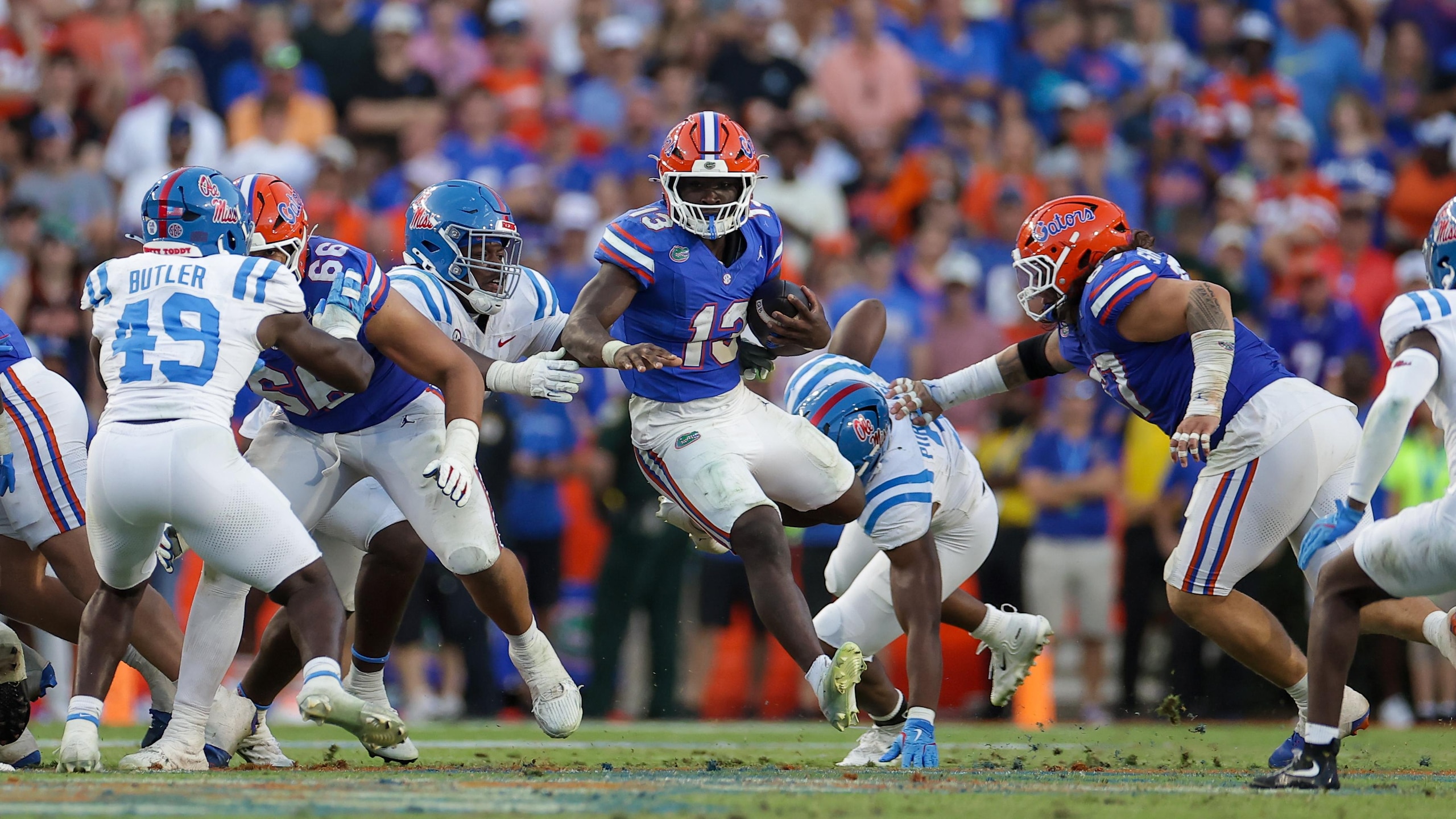 COLLEGE FOOTBALL: SEP 26 Ole Miss at Florida