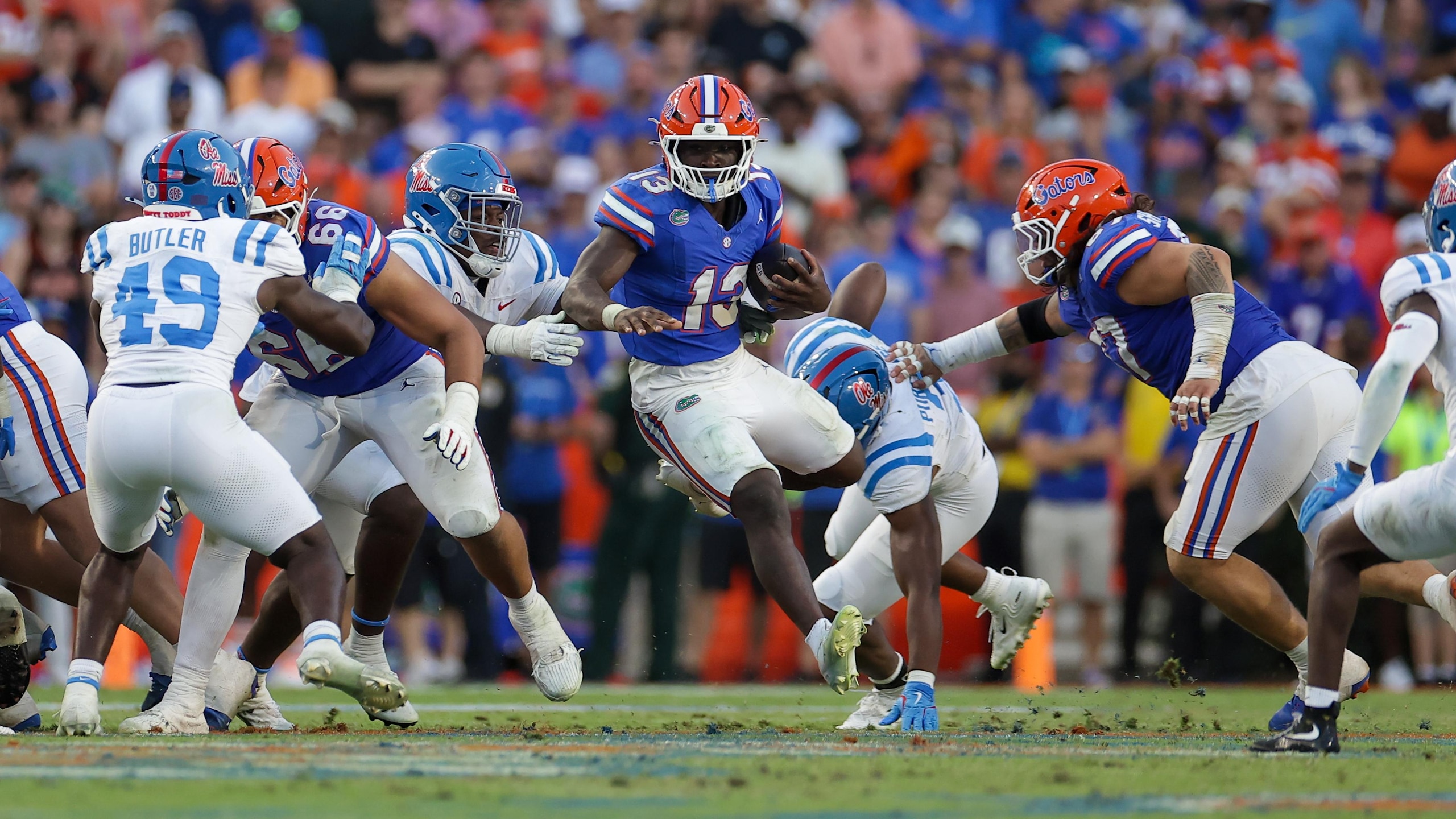 COLLEGE FOOTBALL: SEP 26 Ole Miss at Florida COLLEGE FOOTBALL: SEP 26 Ole Miss at Florida