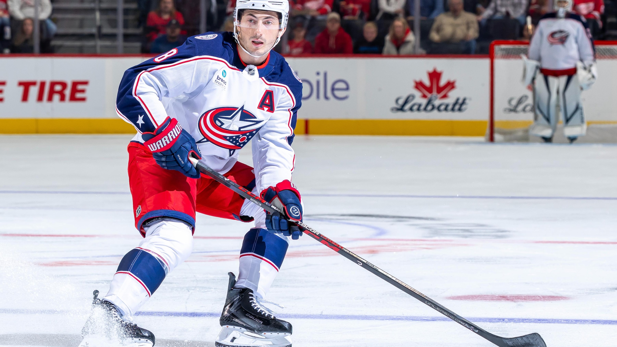 Columbus Blue Jackets v Detroit Red Wings