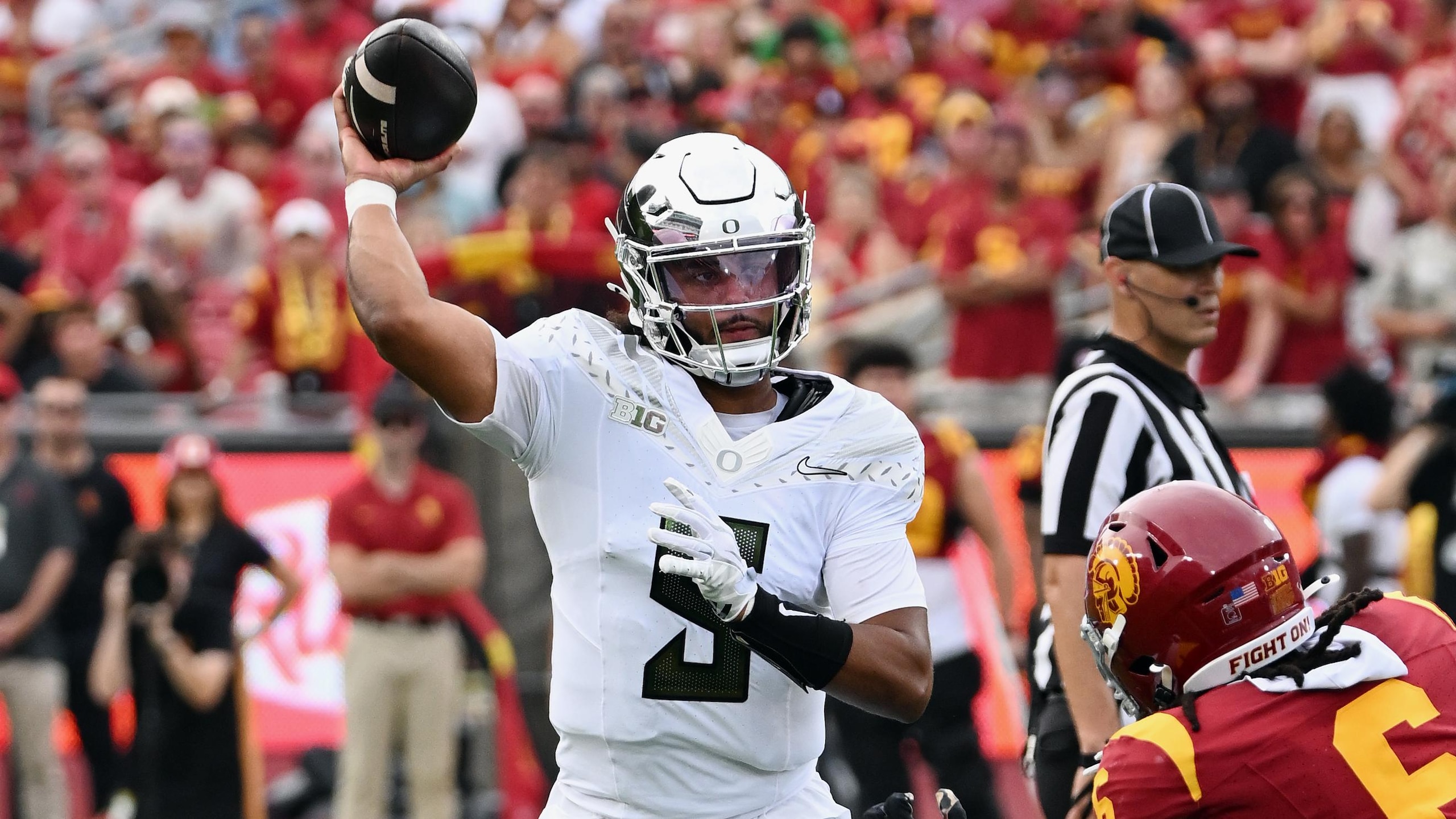 COLLEGE FOOTBALL: SEP 27 Oregon at USC