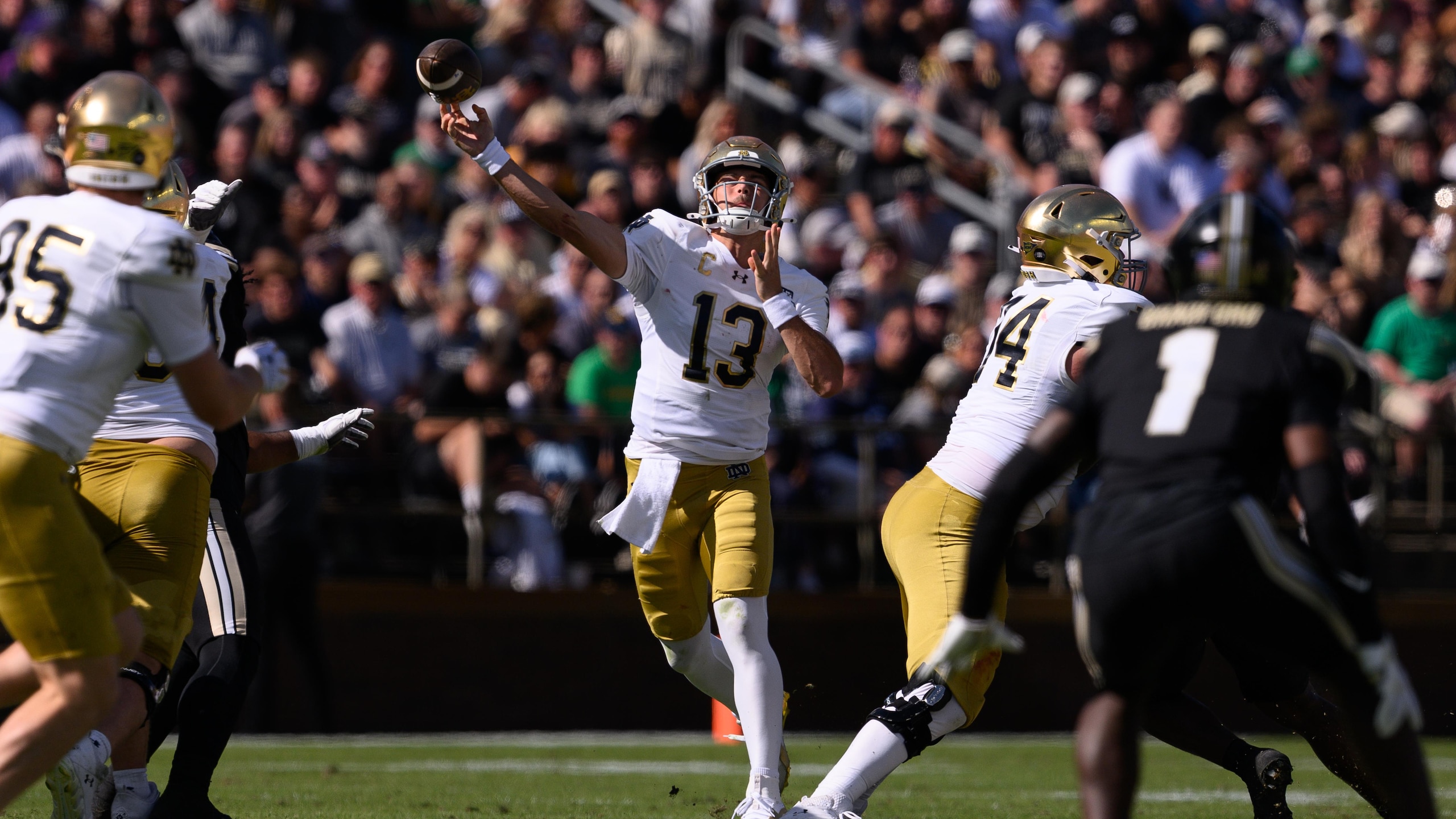 COLLEGE FOOTBALL: SEP 26 Notre Dame at Purdue