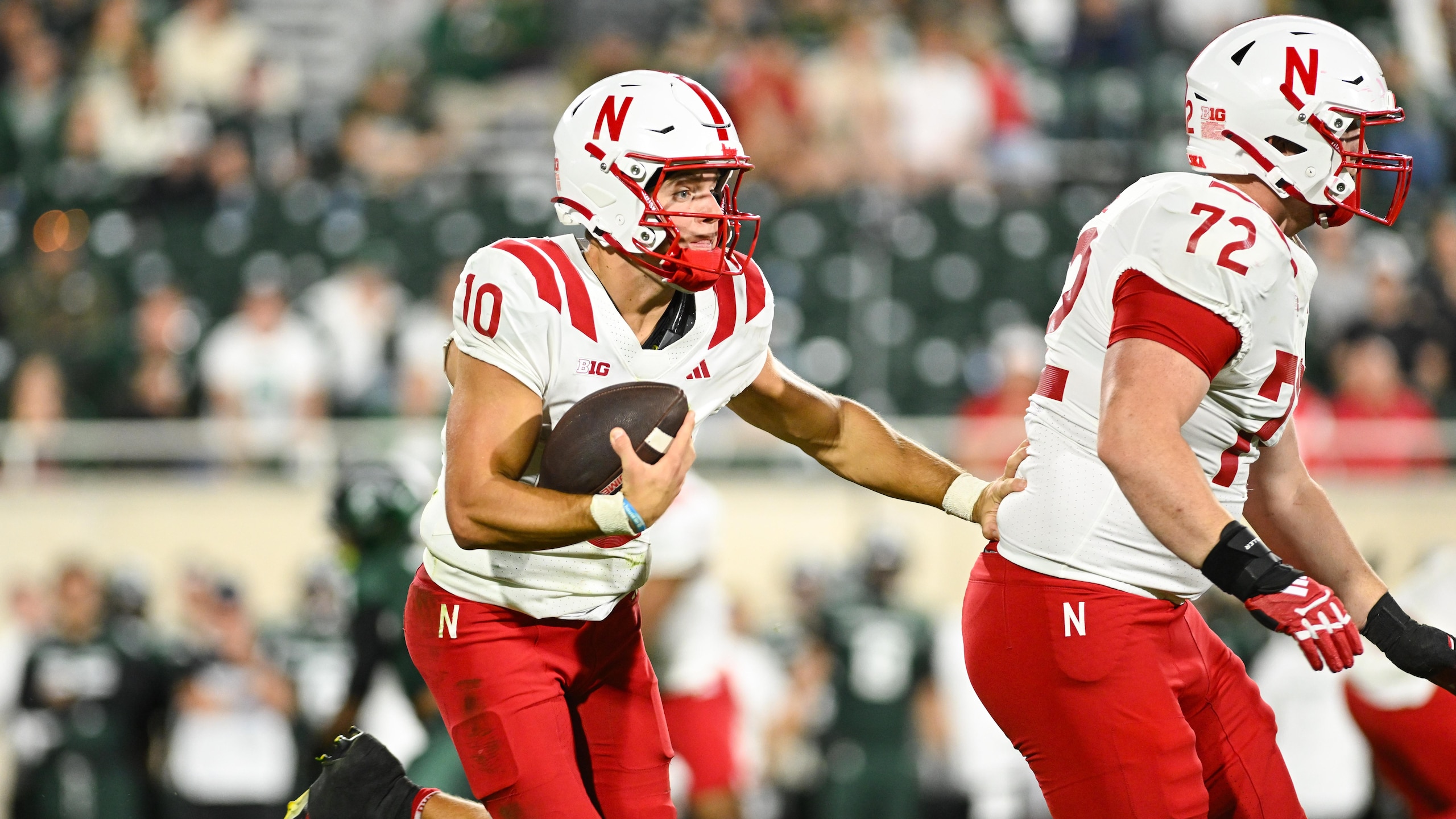 COLLEGE FOOTBALL: SEP 26 Nebraska at Michigan State