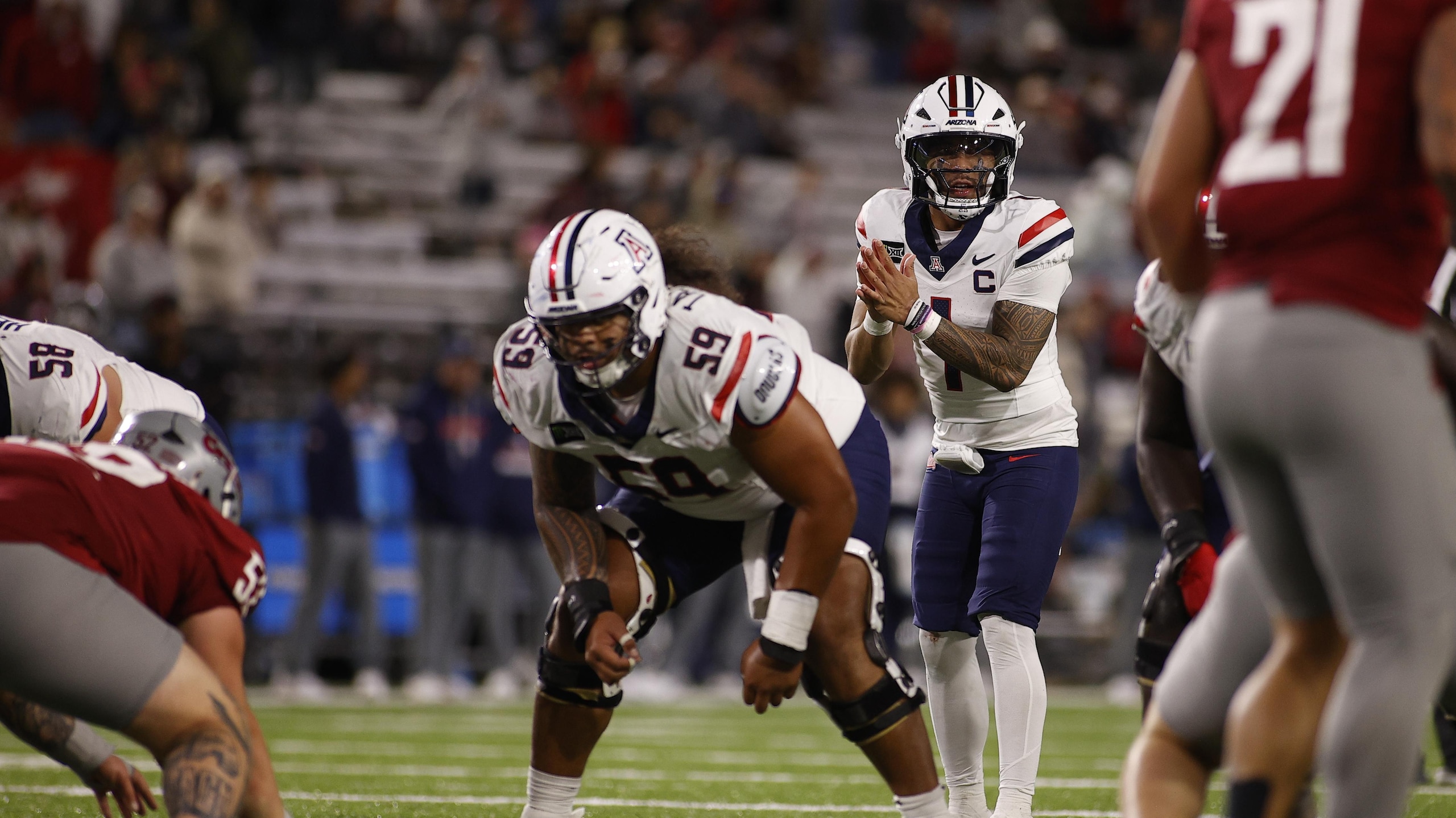 COLLEGE FOOTBALL: SEP 26 Arizona at Washington State