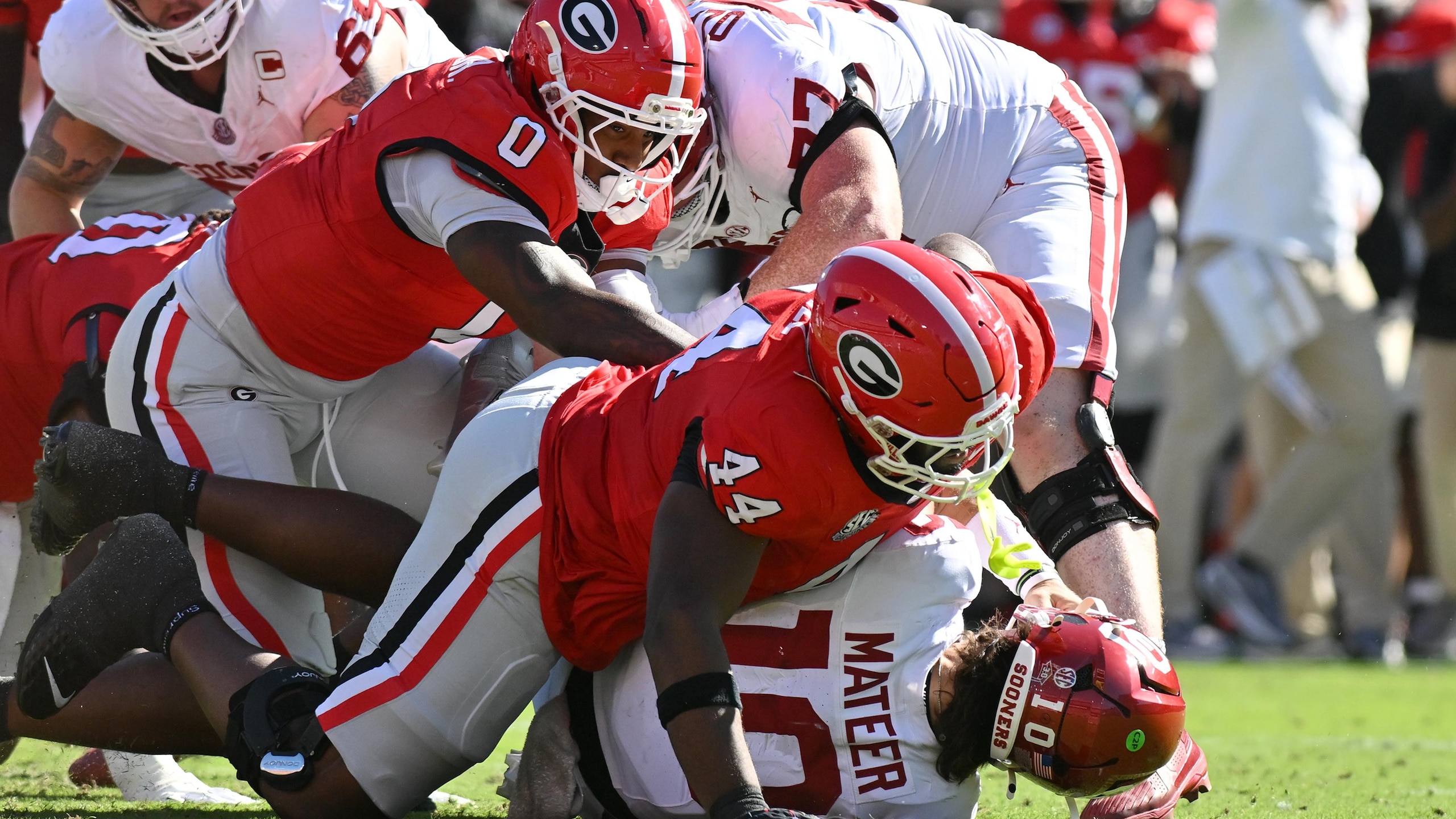 COLLEGE FOOTBALL: SEP 26 Oklahoma at Georgia