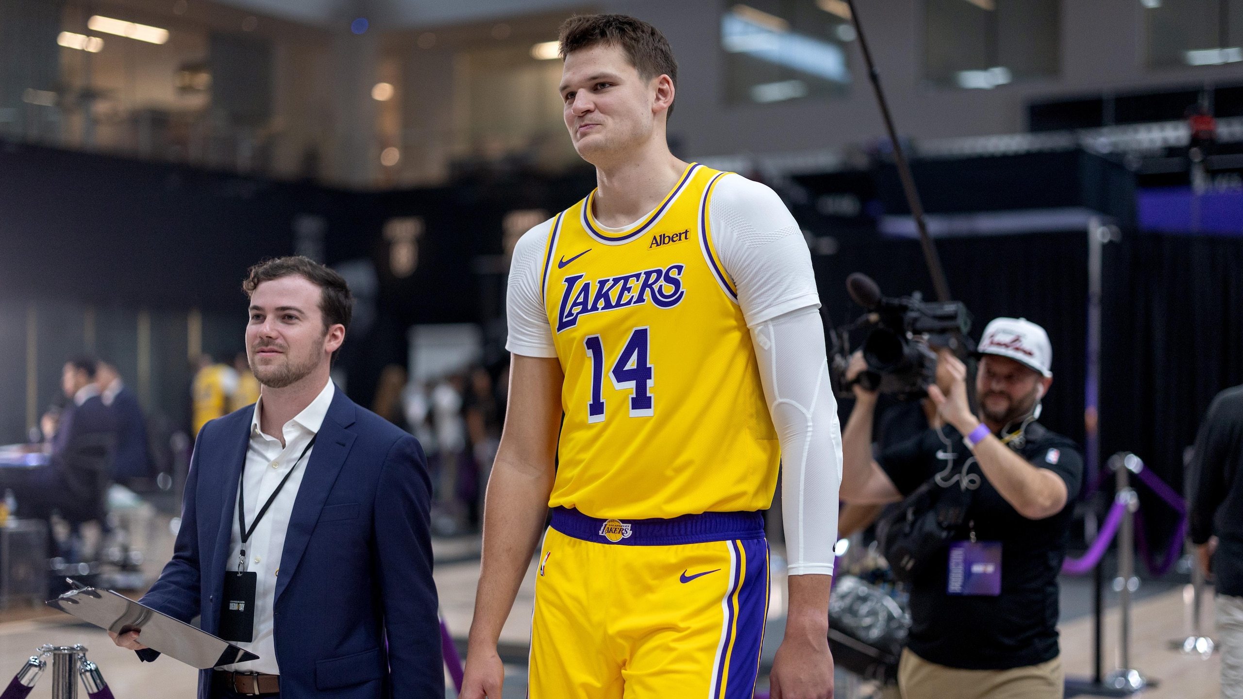 Los Angeles Lakers Media Day Los Angeles Lakers Media Day