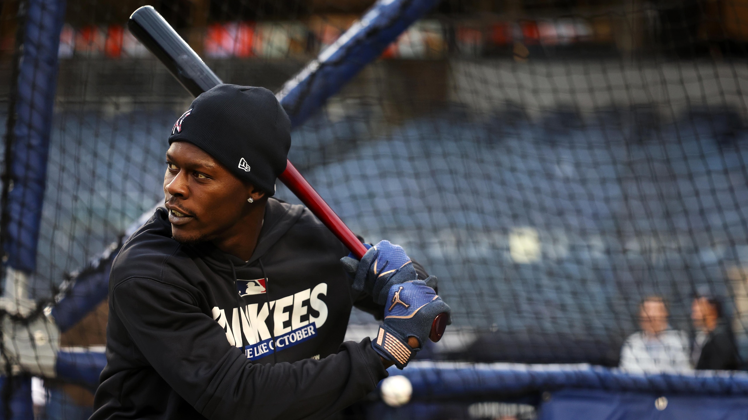 American League Wild Card Series: Boston Red Sox v New York Yankees - Workout