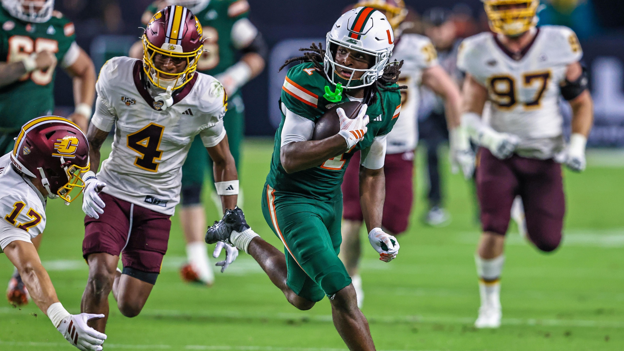 COLLEGE FOOTBALL: SEP 26 Central Michigan at Miami