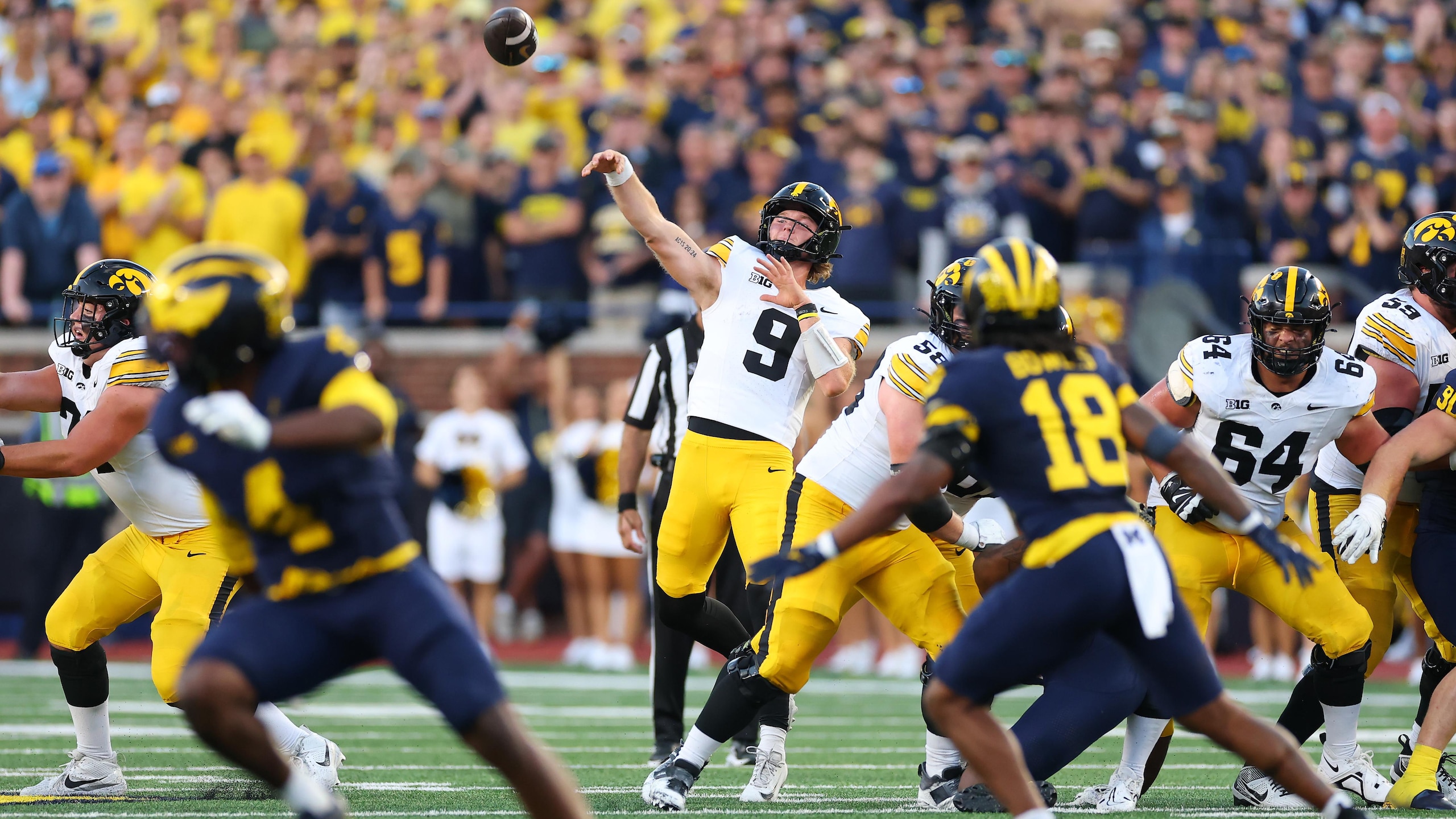 Iowa v Michigan