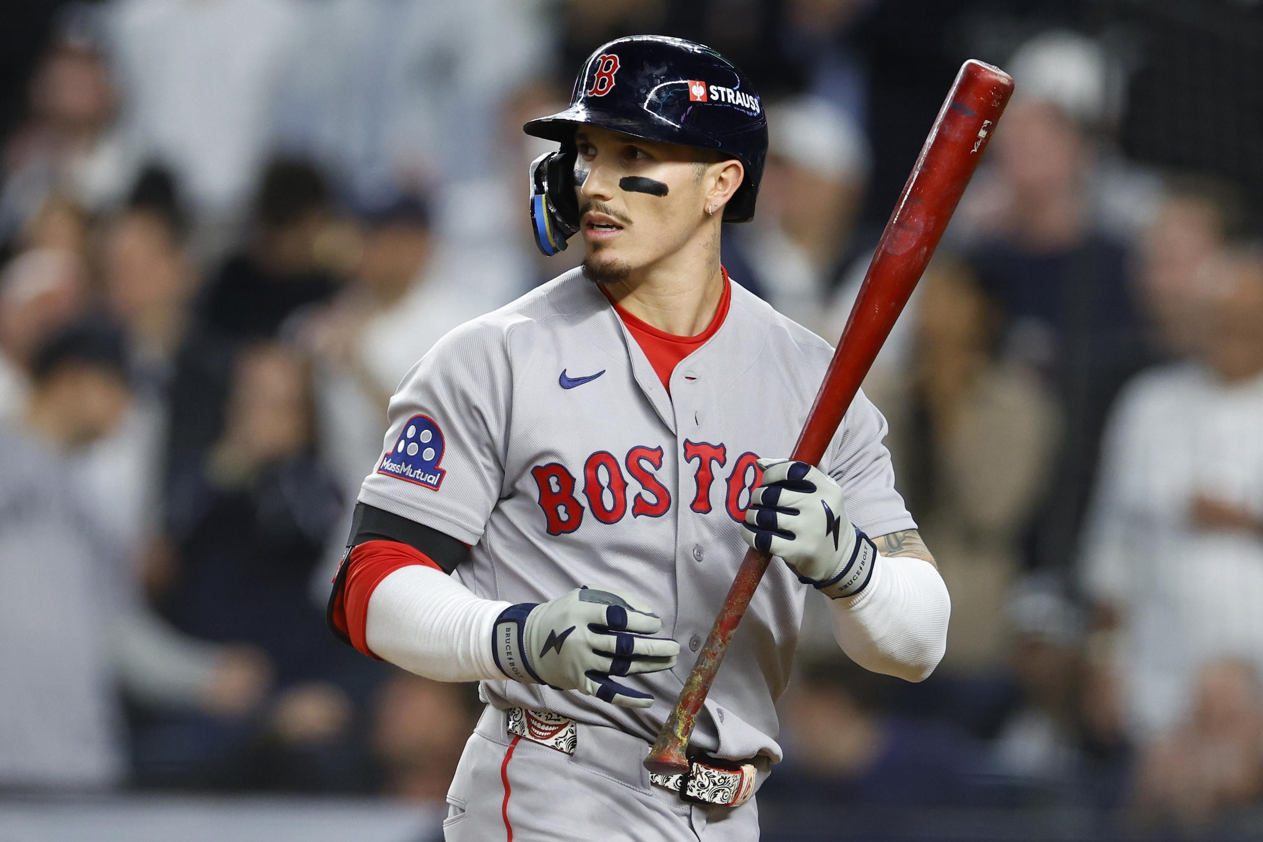 Red Sox' season returns to the brink as Yankees pull away to win AL Wild Card Series Game 1 in a rout