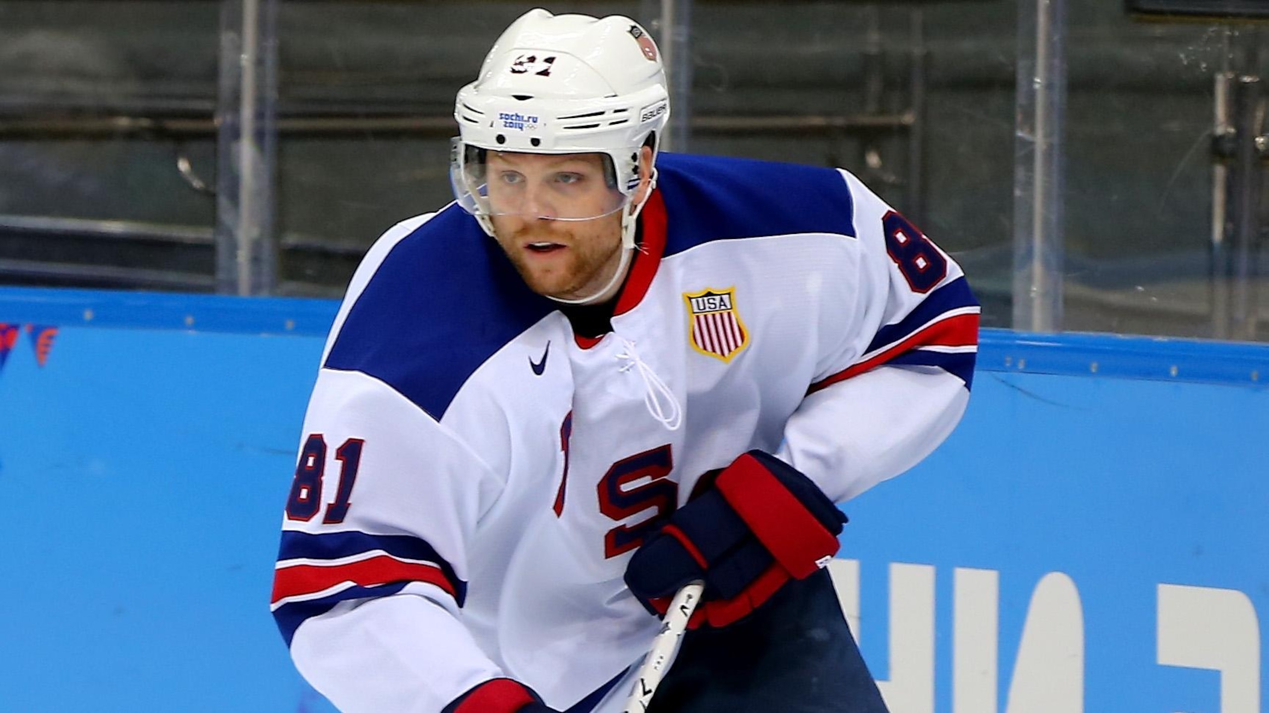 Ice Hockey - Winter Olympics Day 9 - Slovenia v United States Ice Hockey - Winter Olympics Day 9 - Slovenia v United States