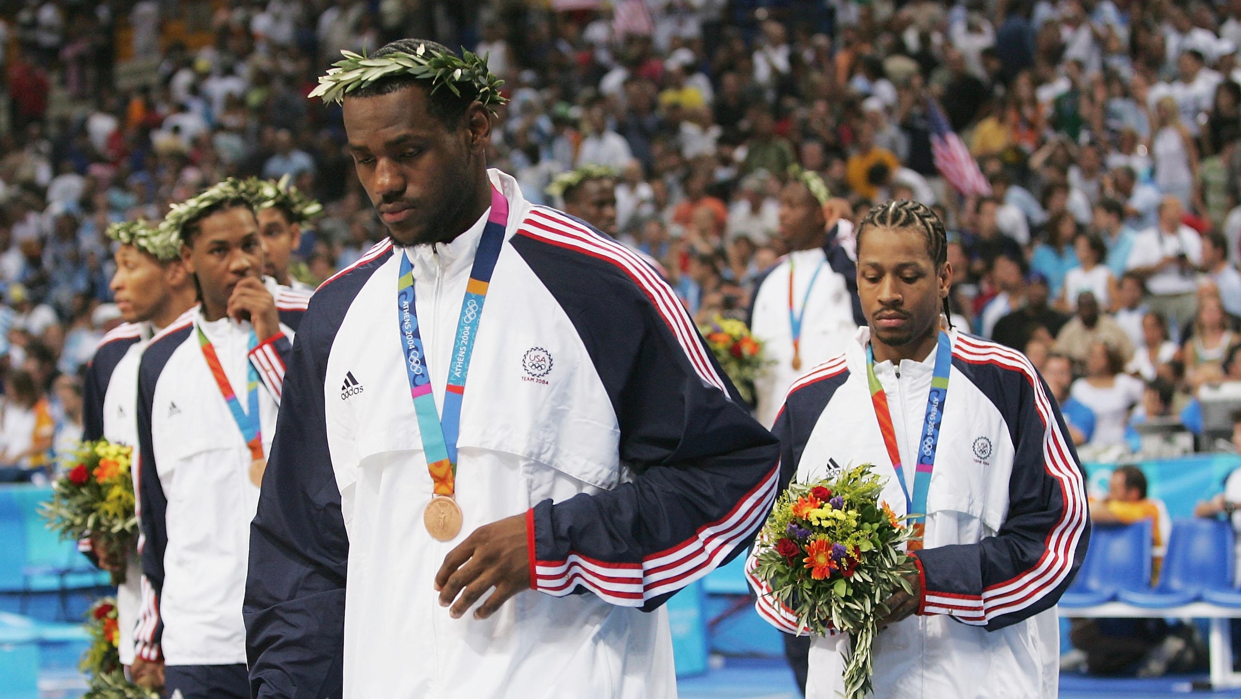 Mens Basketball Medal Ceremonies
