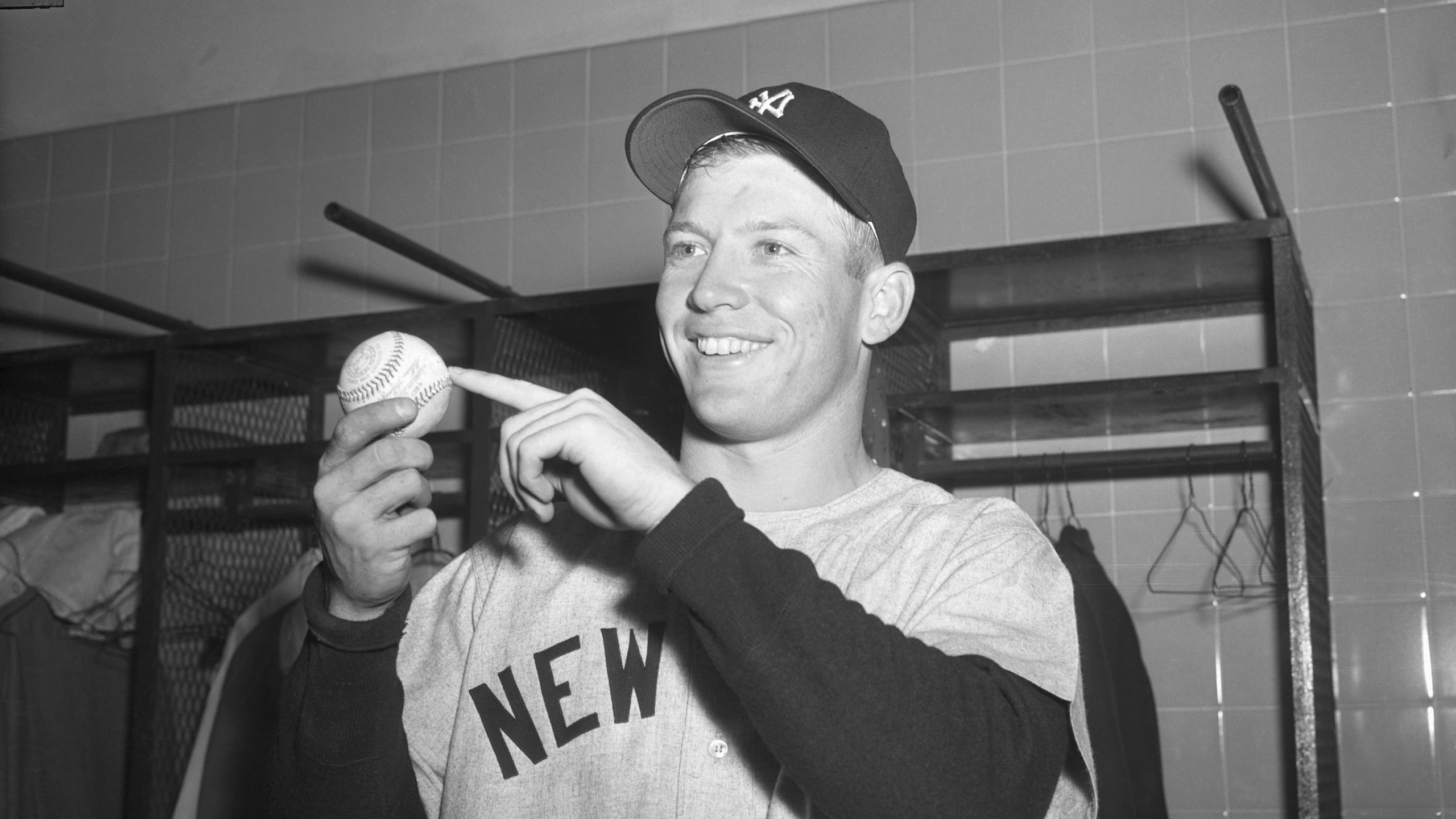 Star Yankee Outfielder Mickey Mantle