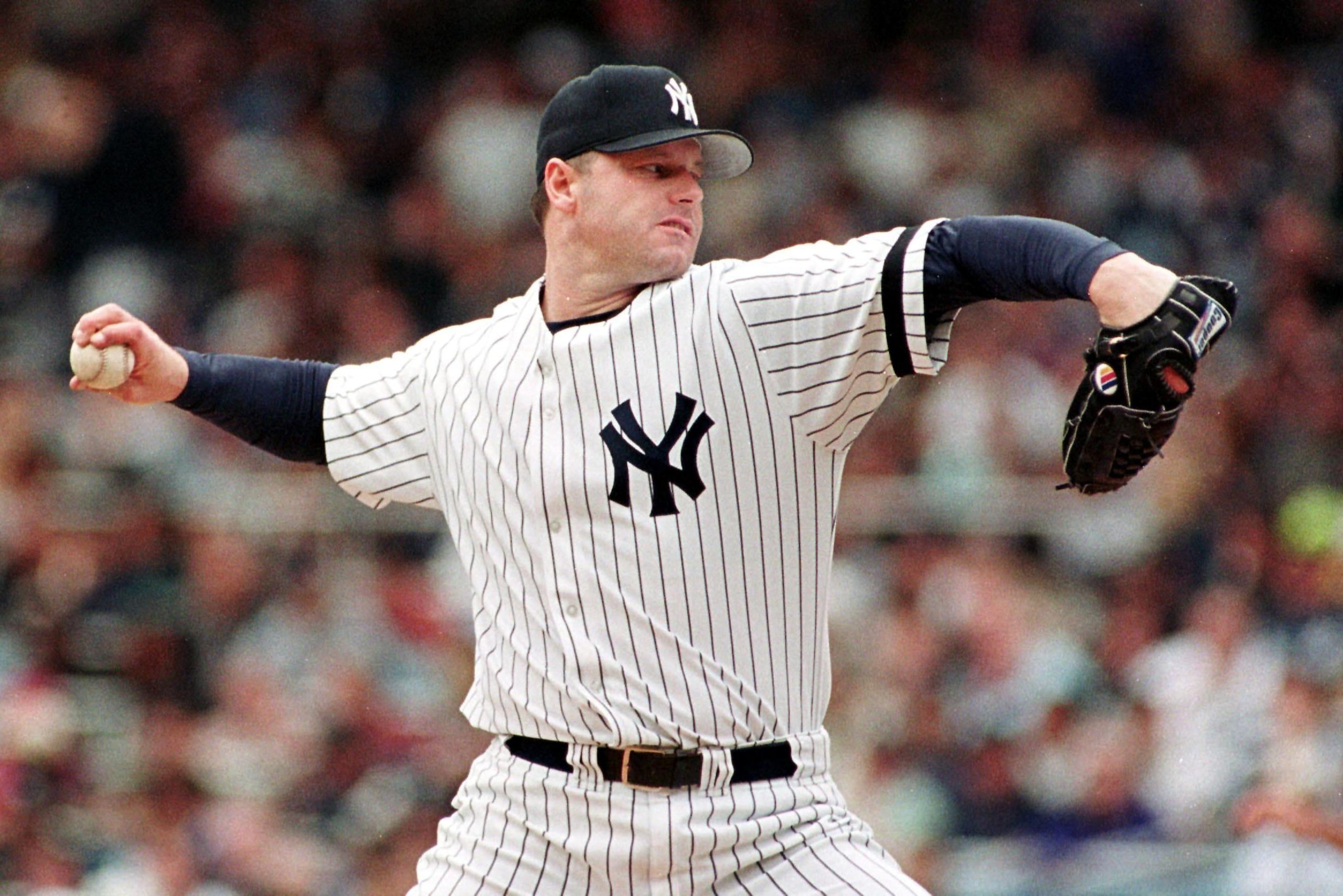New York Yankees starting pitcher Roger Clemens th