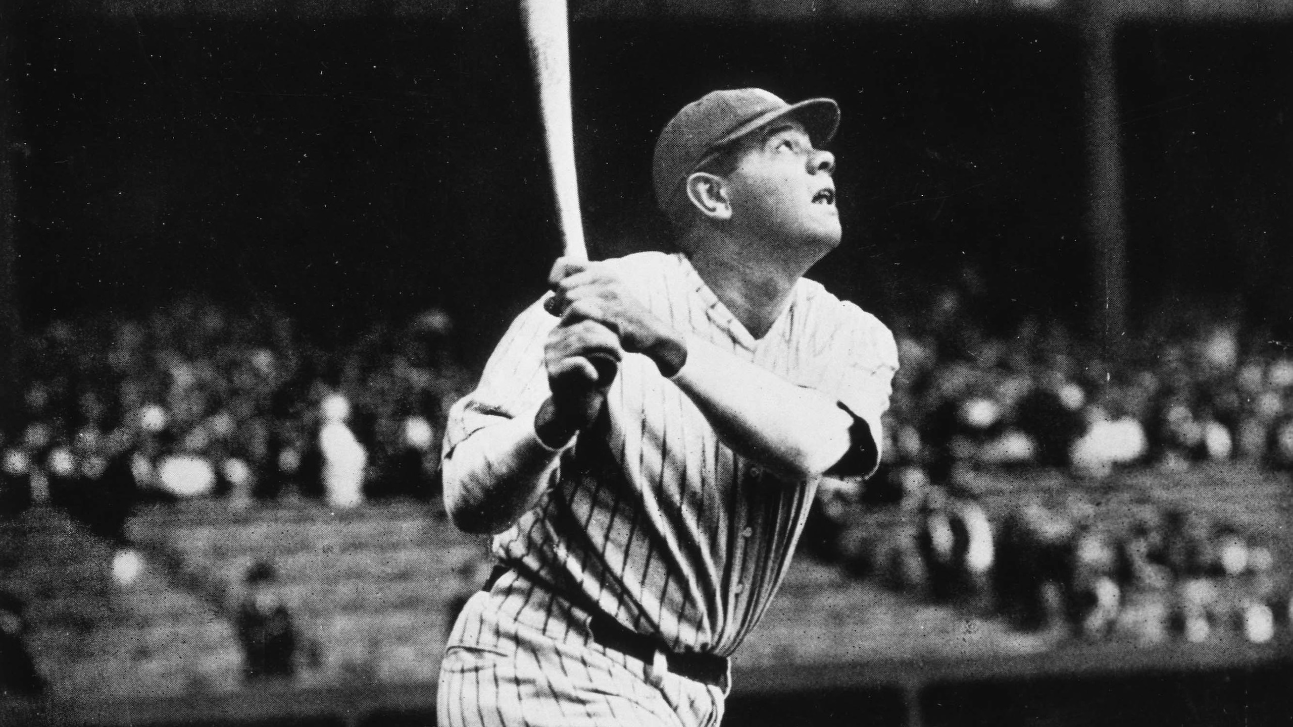 Babe Ruth Swinging