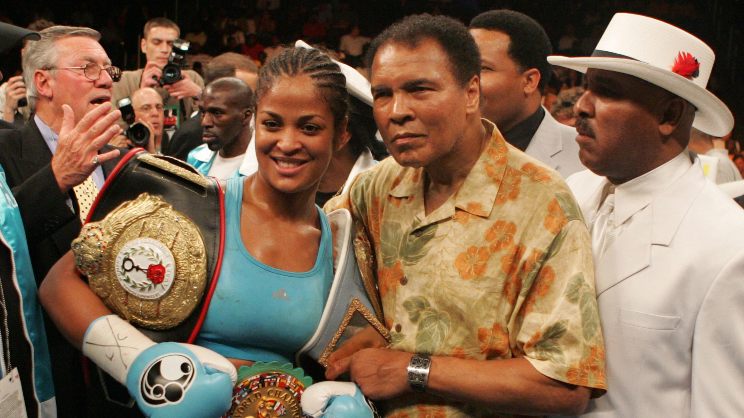 WBC/WIBA Super Middleweight Title - Laila Ali vs Erin Toughill - June 11, 2005