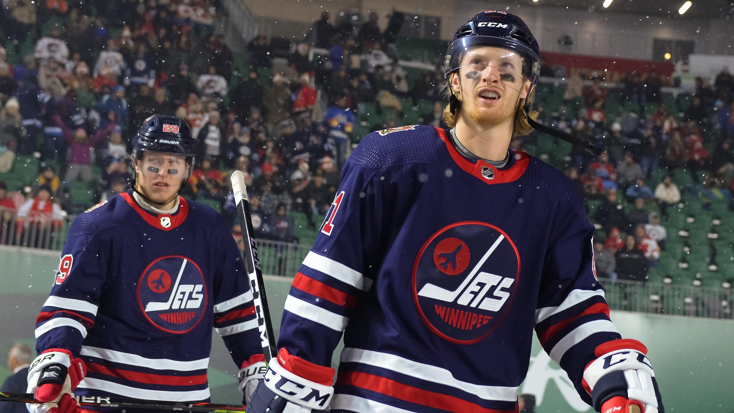 2019 Tim Hortons NHL Heritage Classic - Calgary Flames v Winnipeg Jets 2019 Tim Hortons NHL Heritage Classic - Calgary Flames v Winnipeg Jets