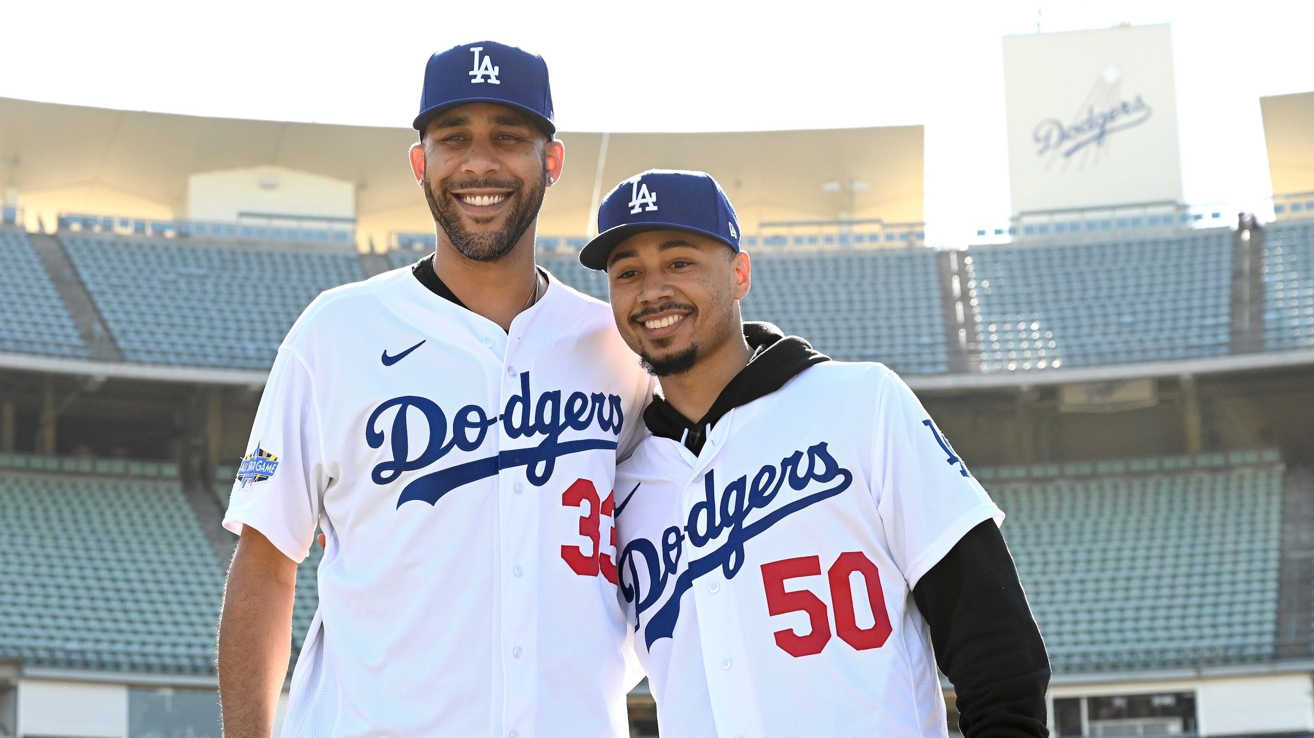 Los Angeles Dodgers Introduce Mookie Betts and David Price