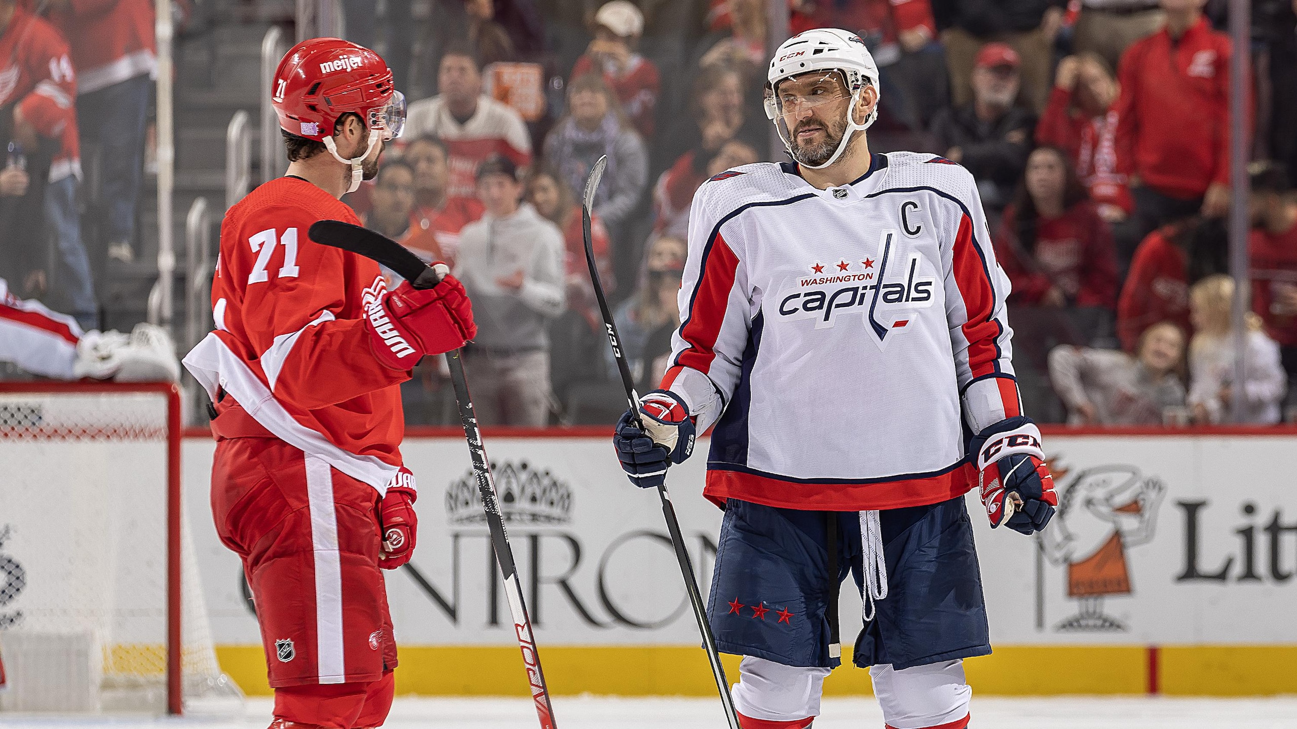 Washington Capitals v Detroit Red Wings