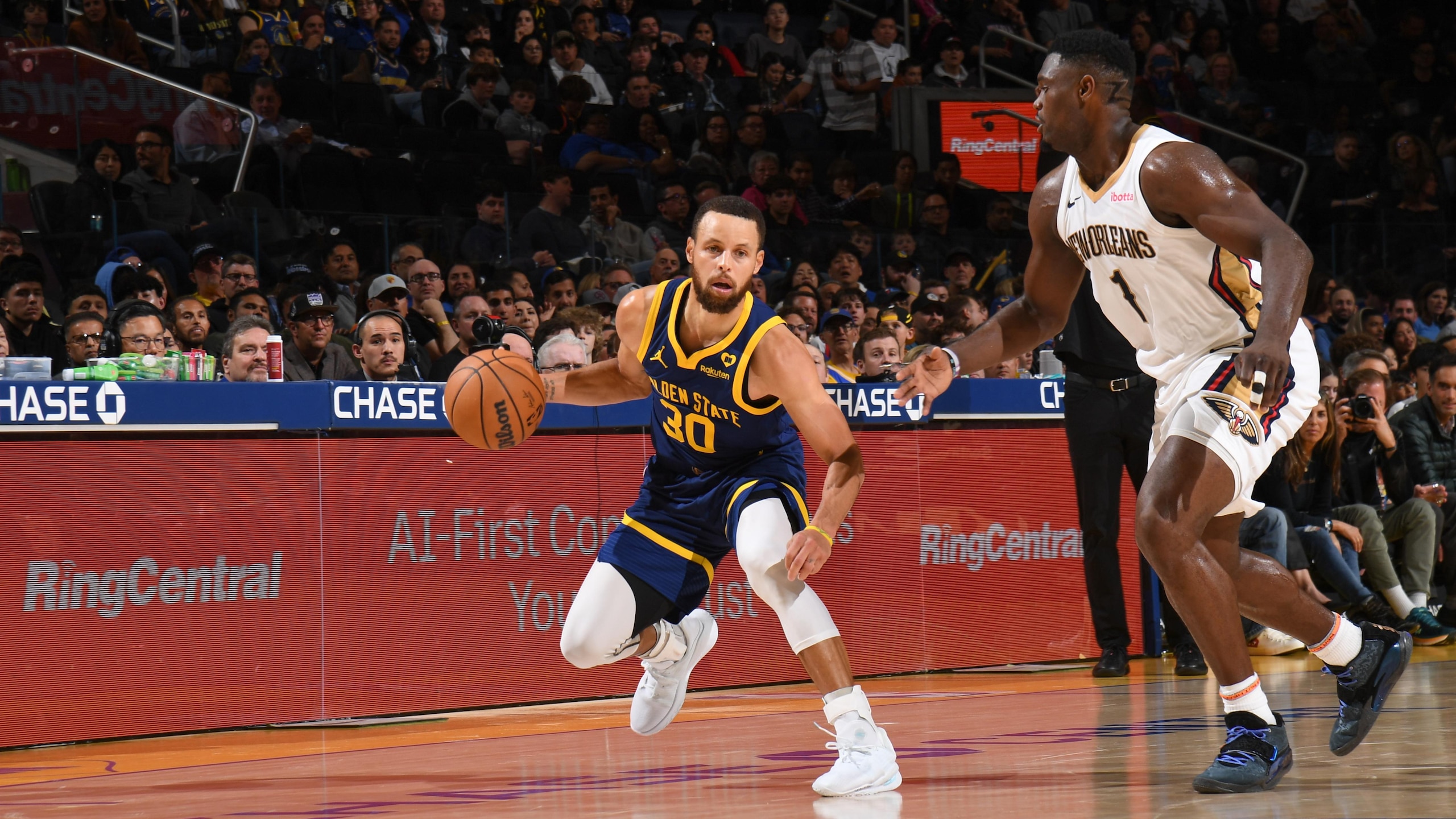 New Orleans Pelicans v Golden State Warriors New Orleans Pelicans v Golden State Warriors