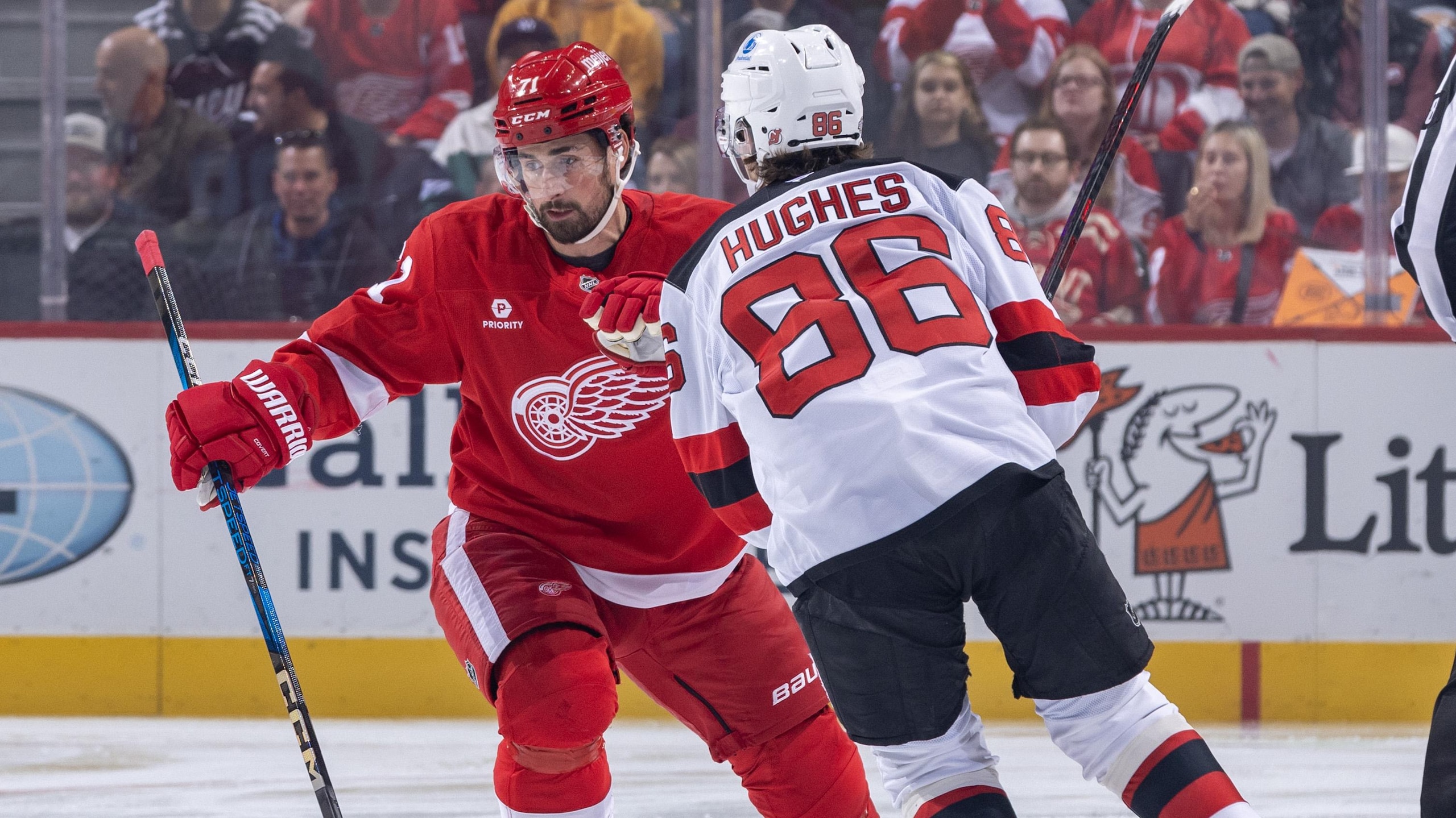 New Jersey Devils v Detroit Red Wings