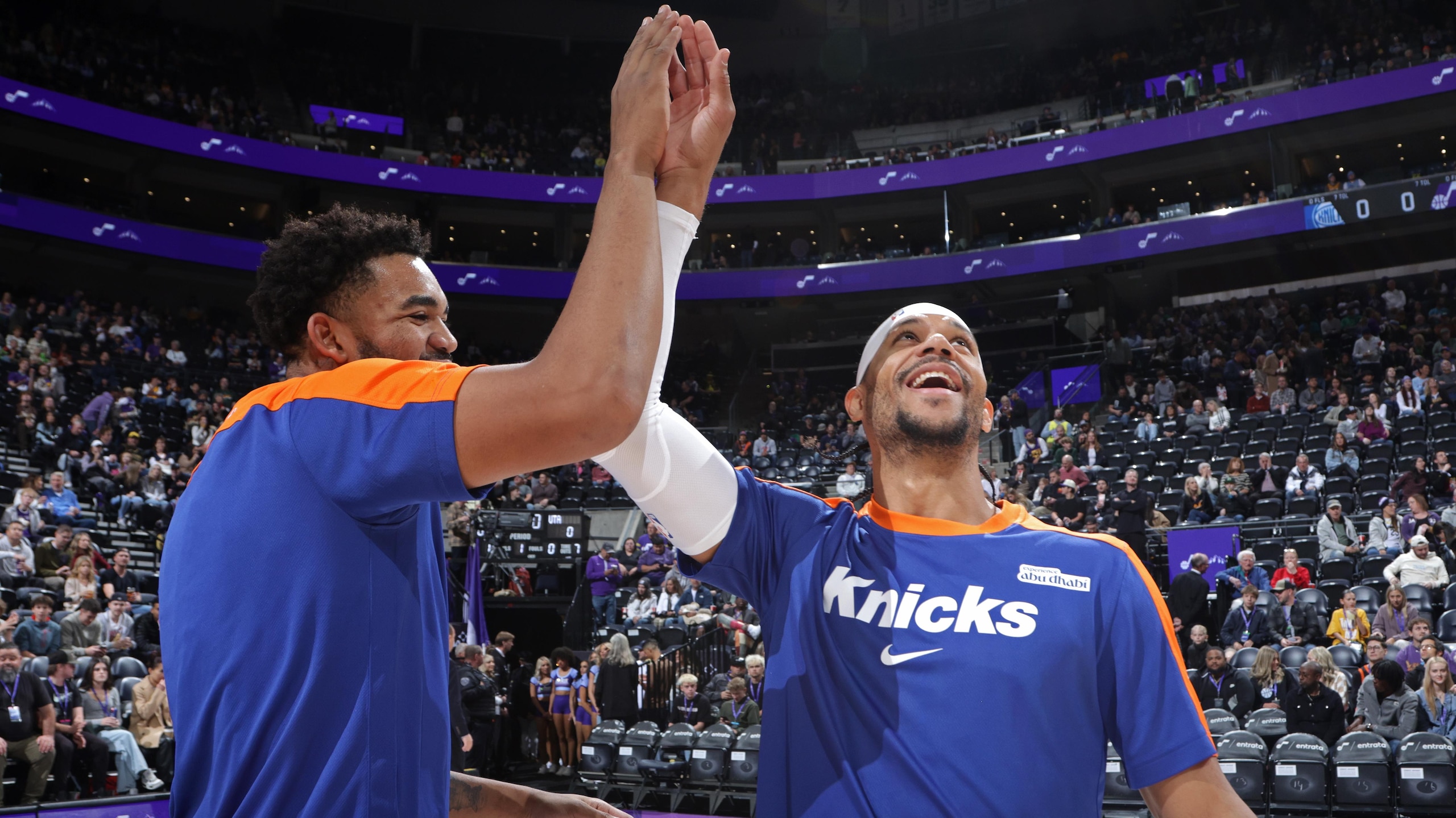 New York Knicks v Utah Jazz