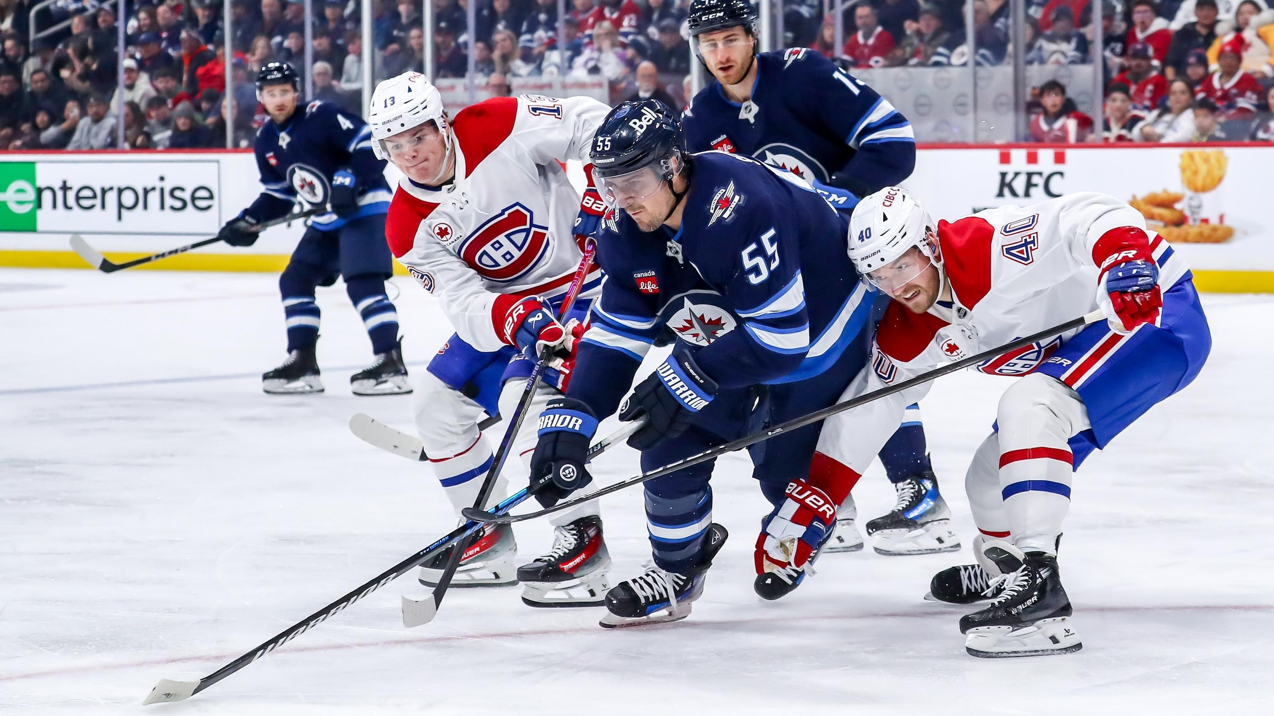 Montreal Canadiens v Winnipeg Jets