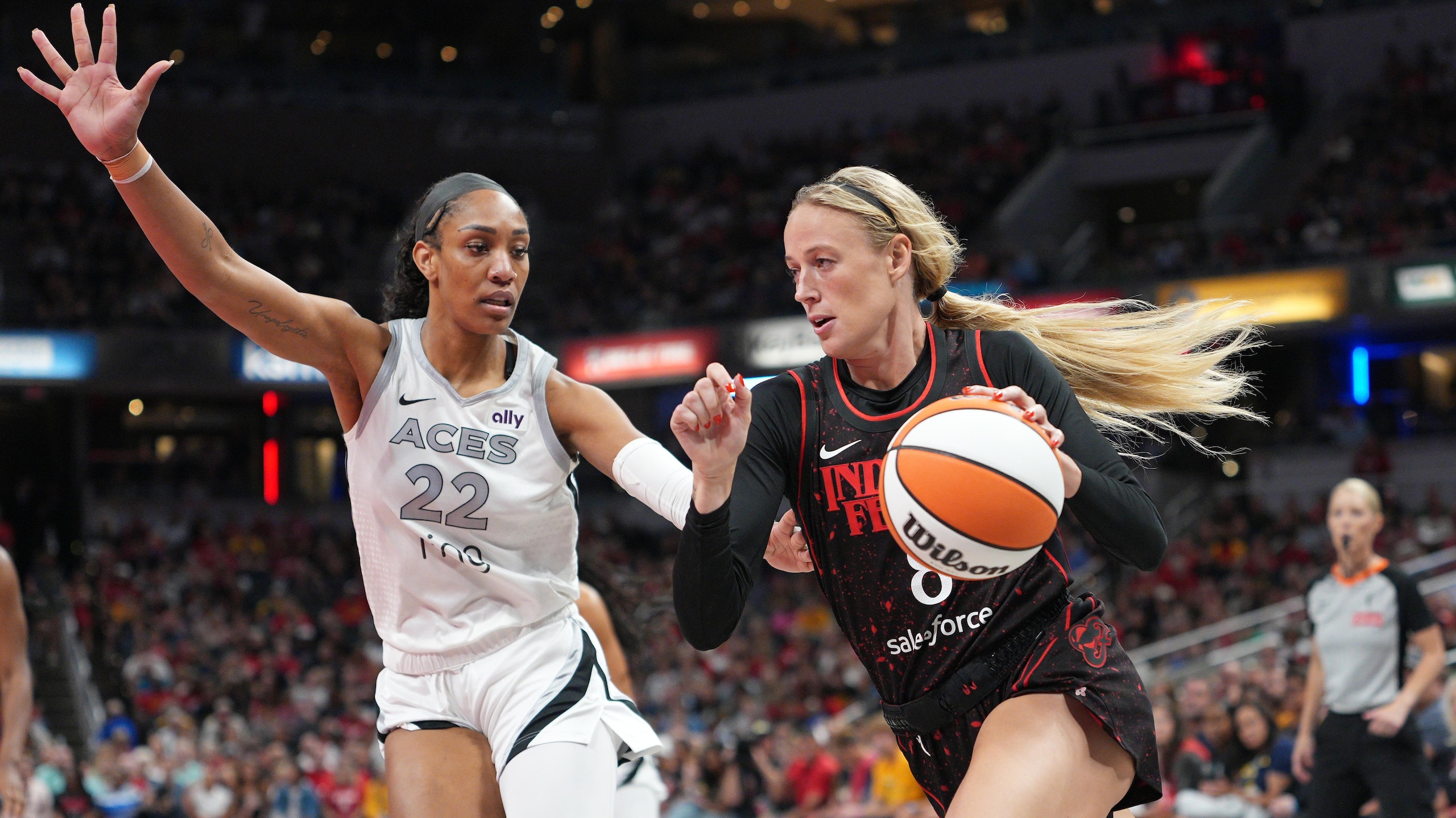 Las Vegas Aces v Indiana Fever Las Vegas Aces v Indiana Fever