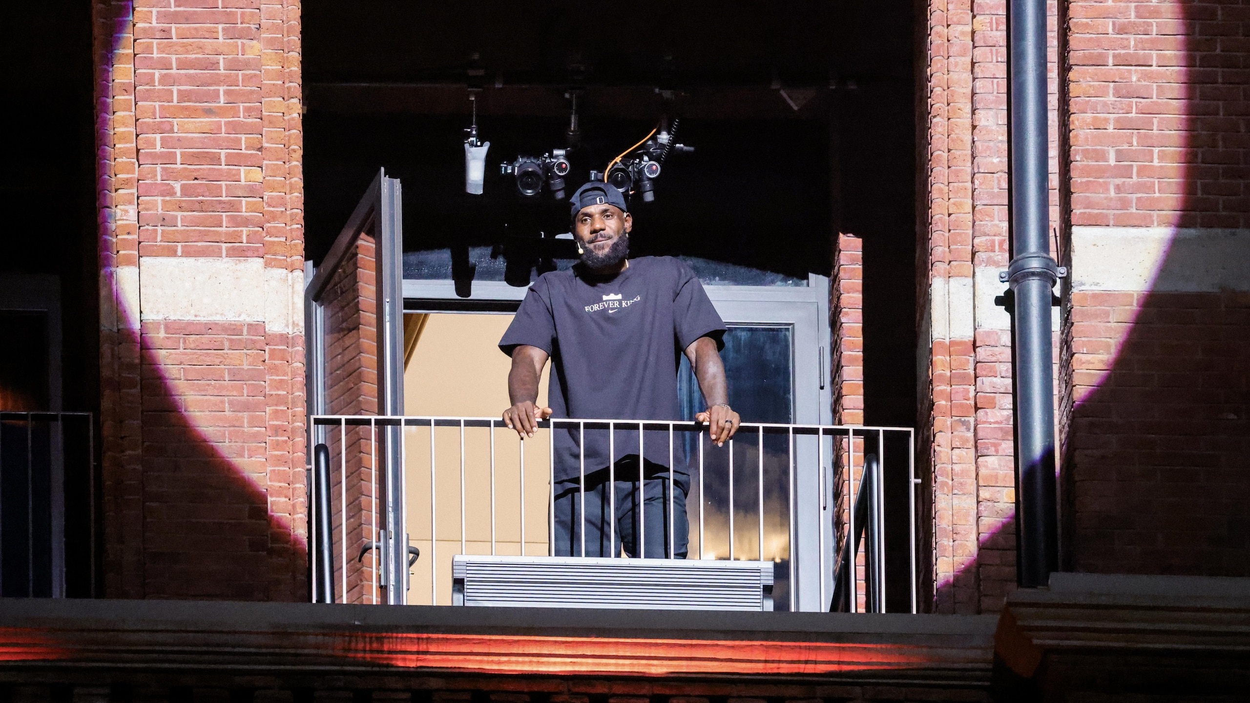 NBA Star LeBron James 2025 China Tour In Shanghai