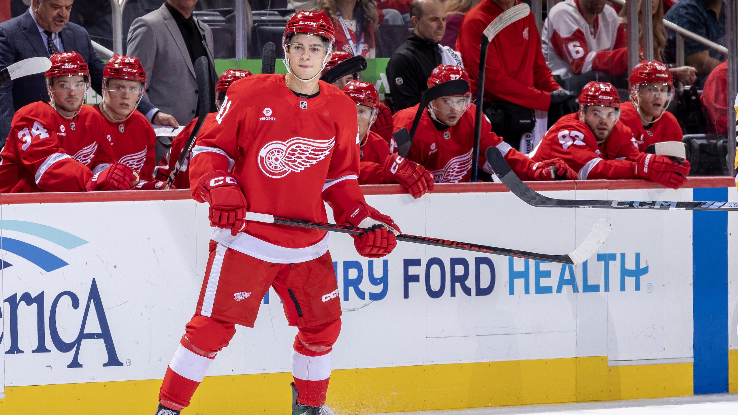 Pittsburgh Penguins v Detroit Red Wings