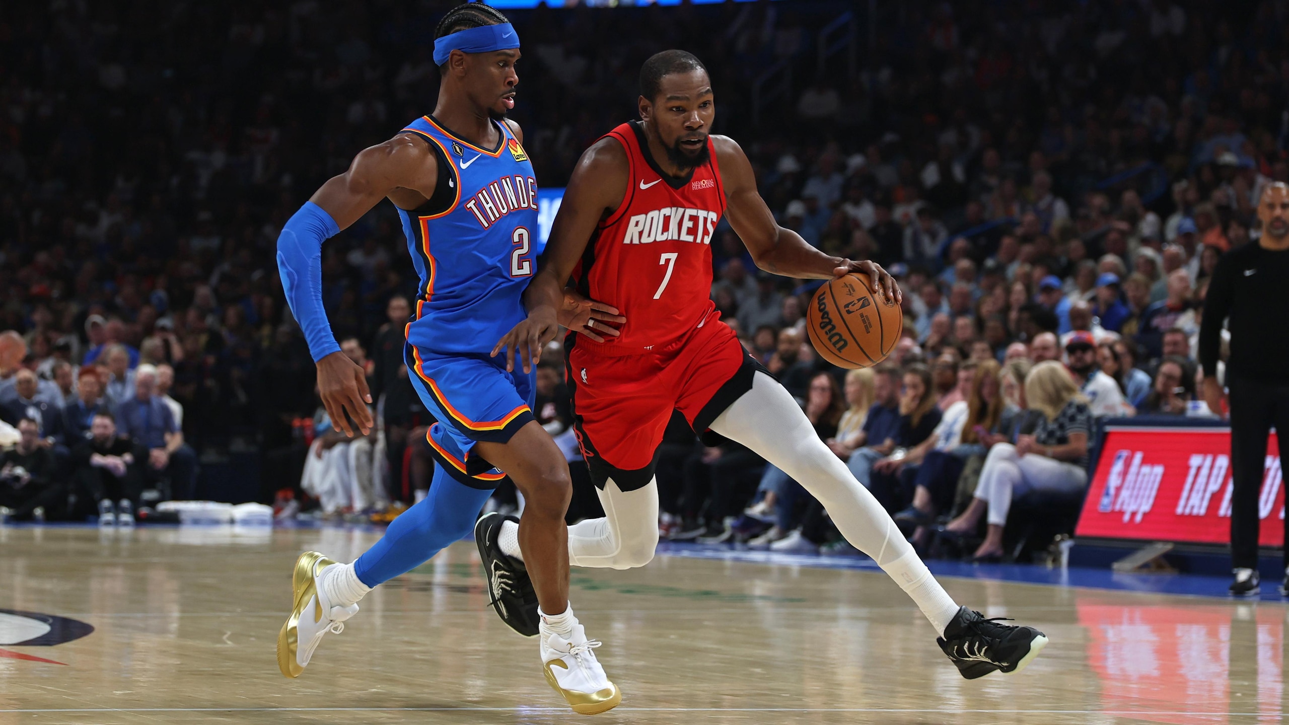 Houston Rockets v Oklahoma City Thunder Houston Rockets v Oklahoma City Thunder