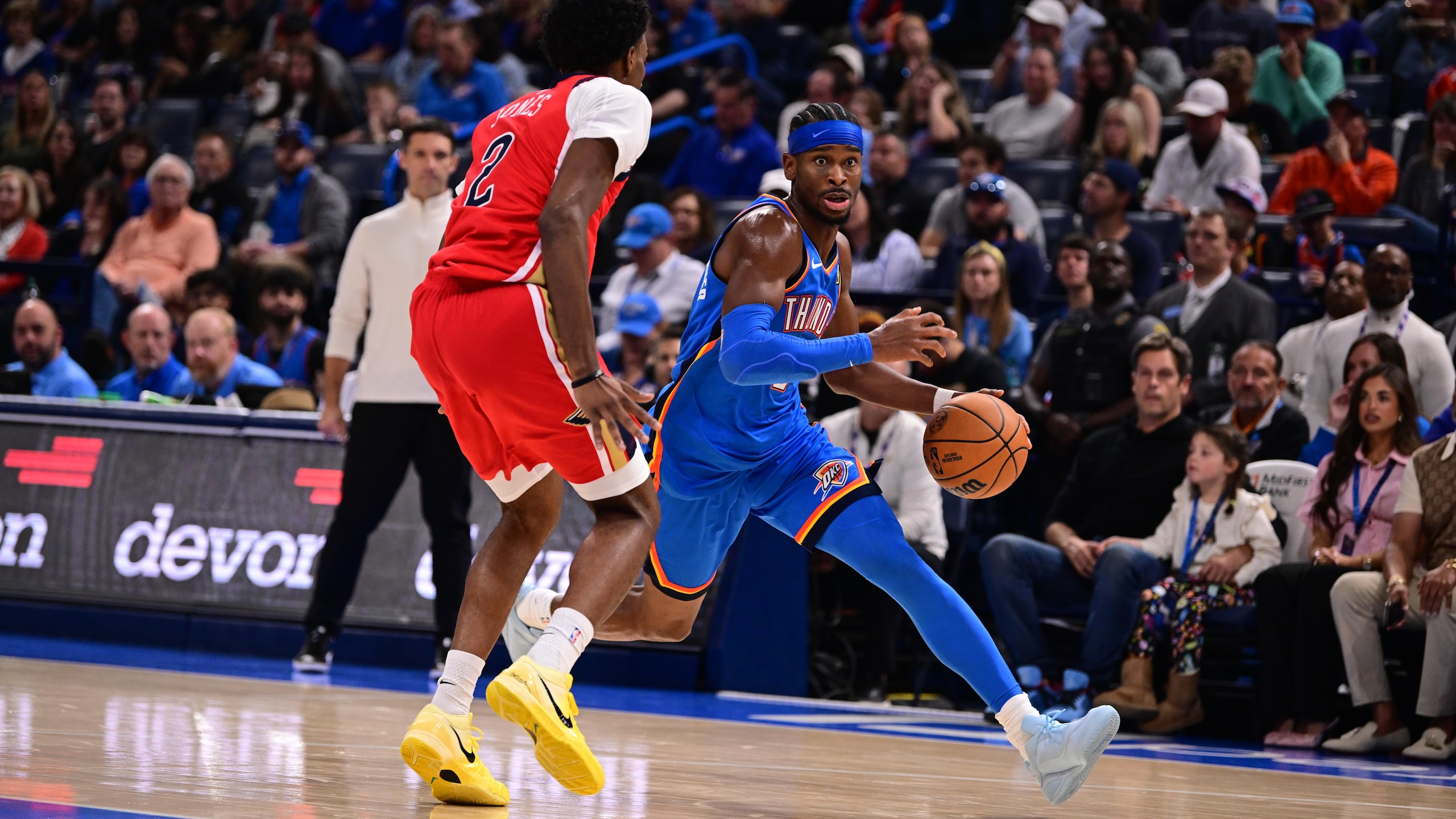 New Orleans Pelicans v Oklahoma City Thunder