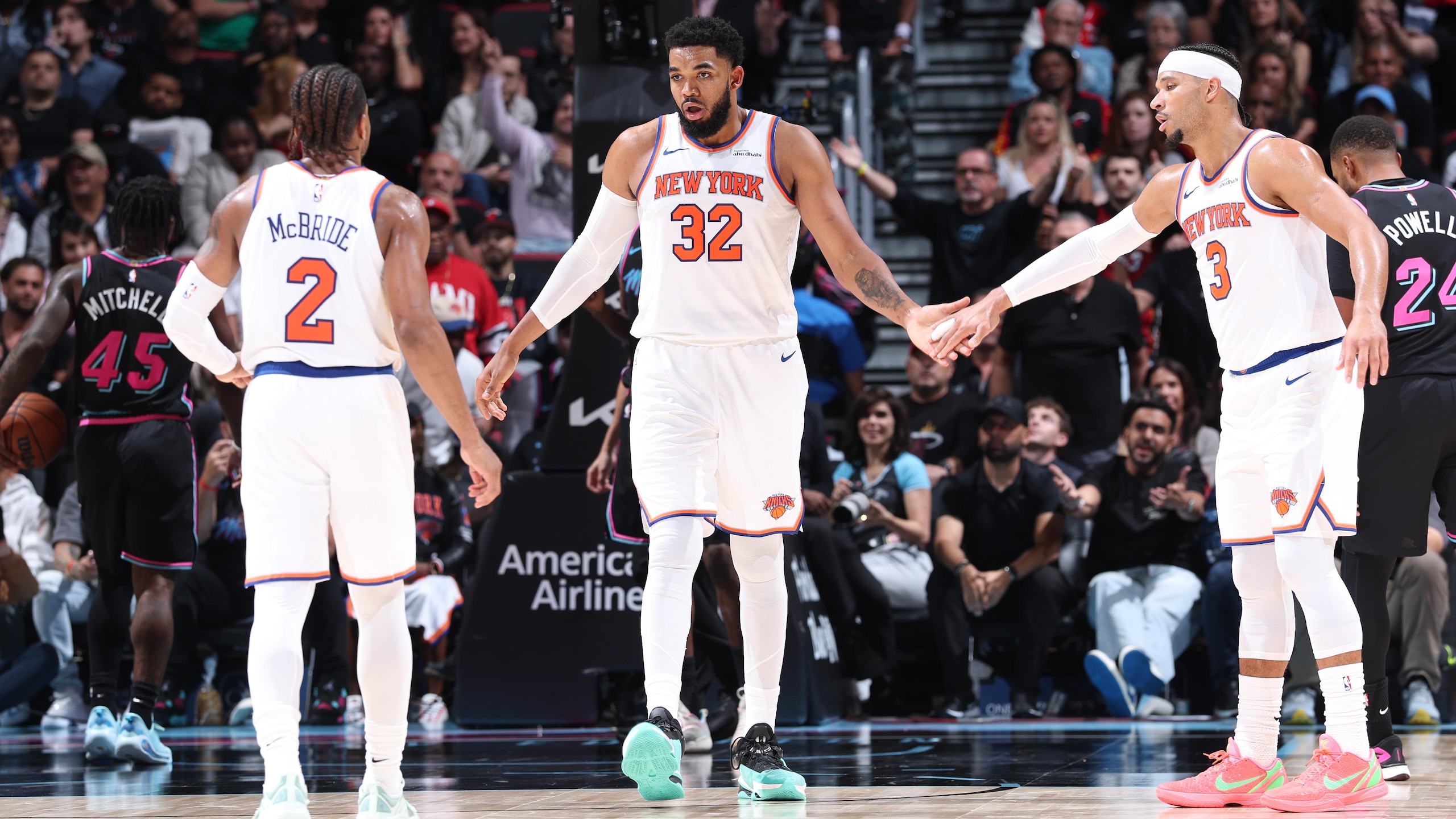 New York Knicks v Miami Heat