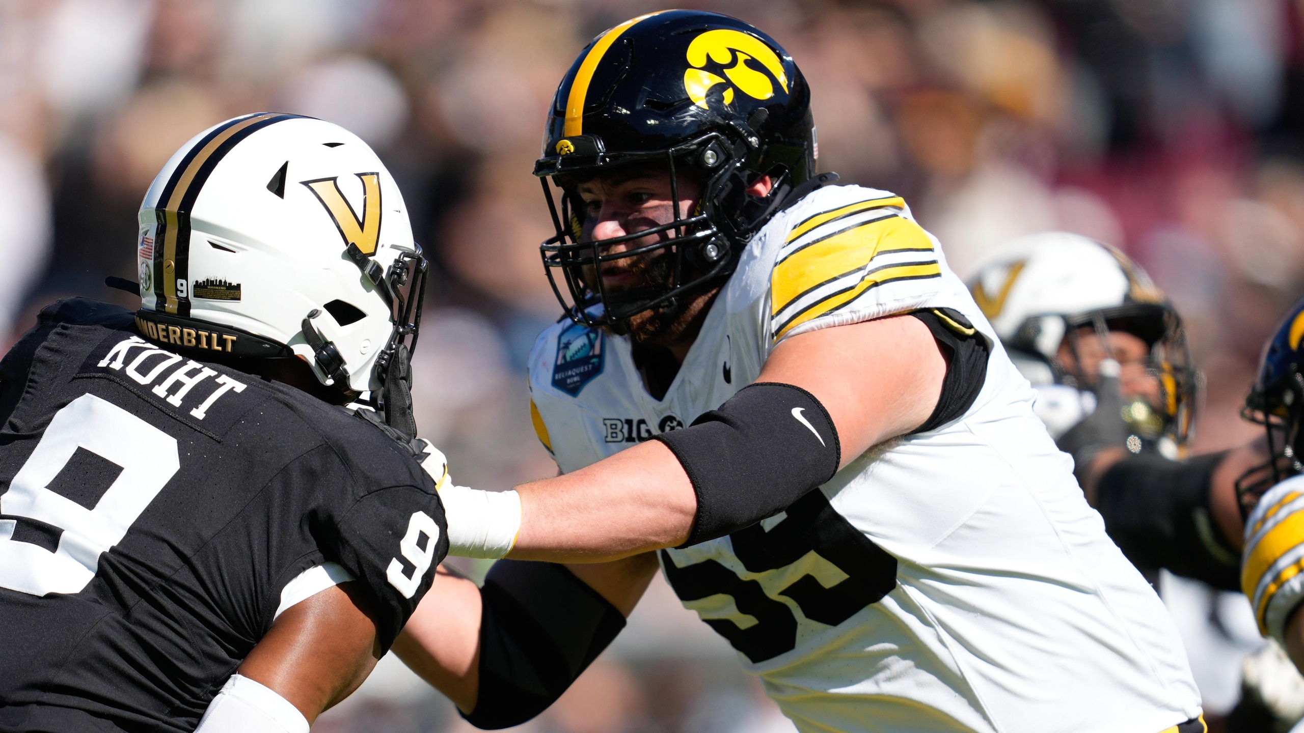 COLLEGE FOOTBALL: DEC 31 ReliaQuest Bowl Iowa vs Vanderbilt