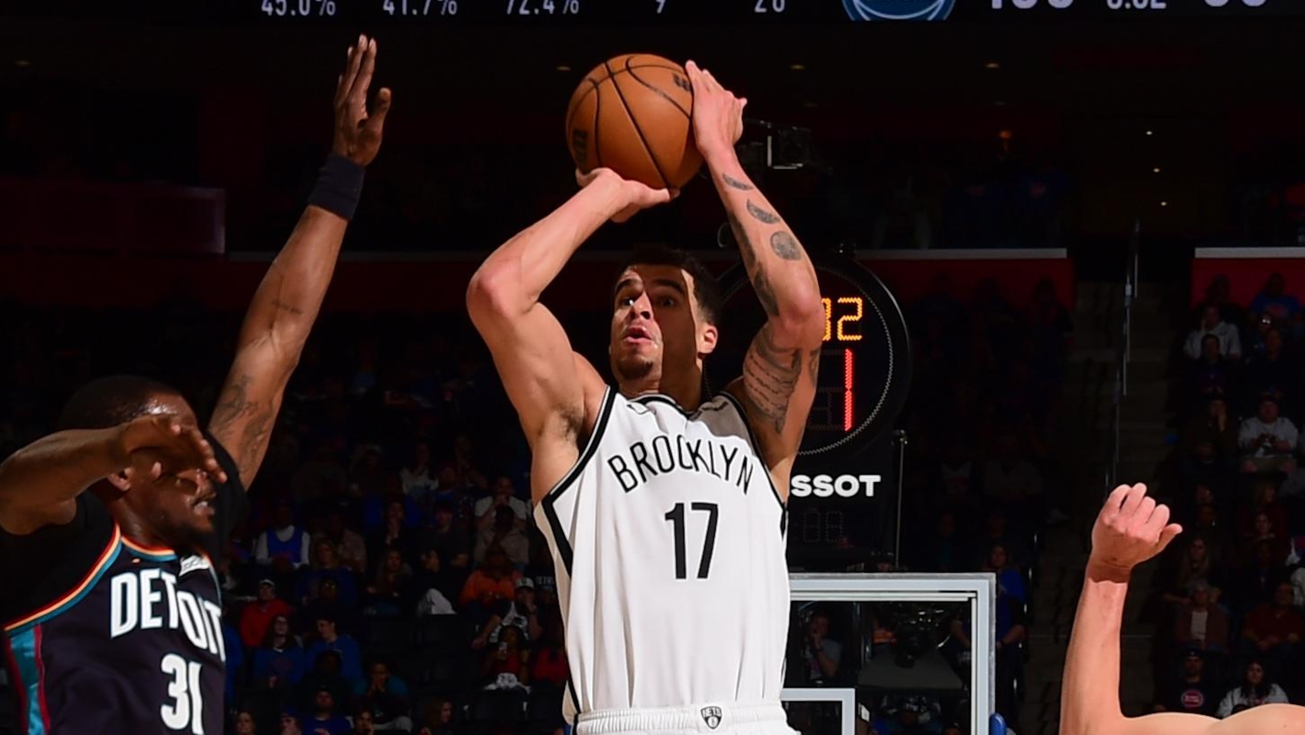 Brooklyn Nets v Detroit Pistons