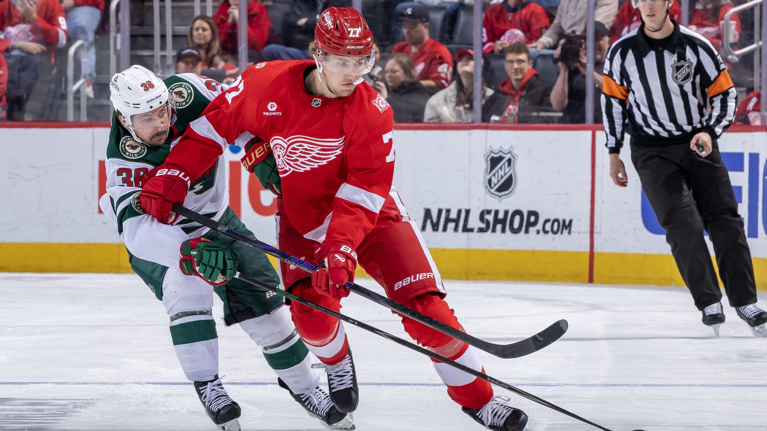 Minnesota Wild v Detroit Red Wings Minnesota Wild v Detroit Red Wings