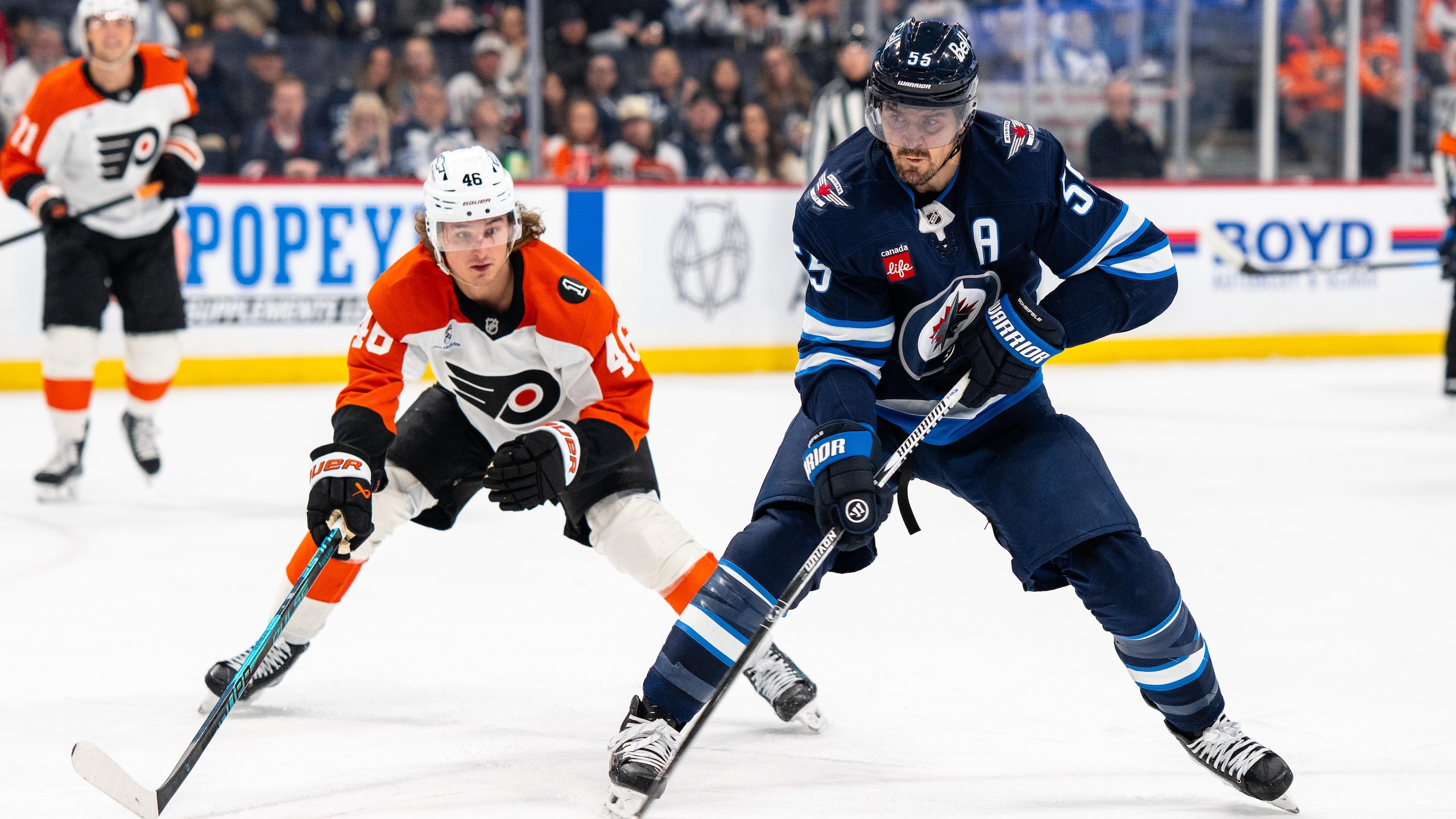 Philadelphia Flyers v Winnipeg Jets