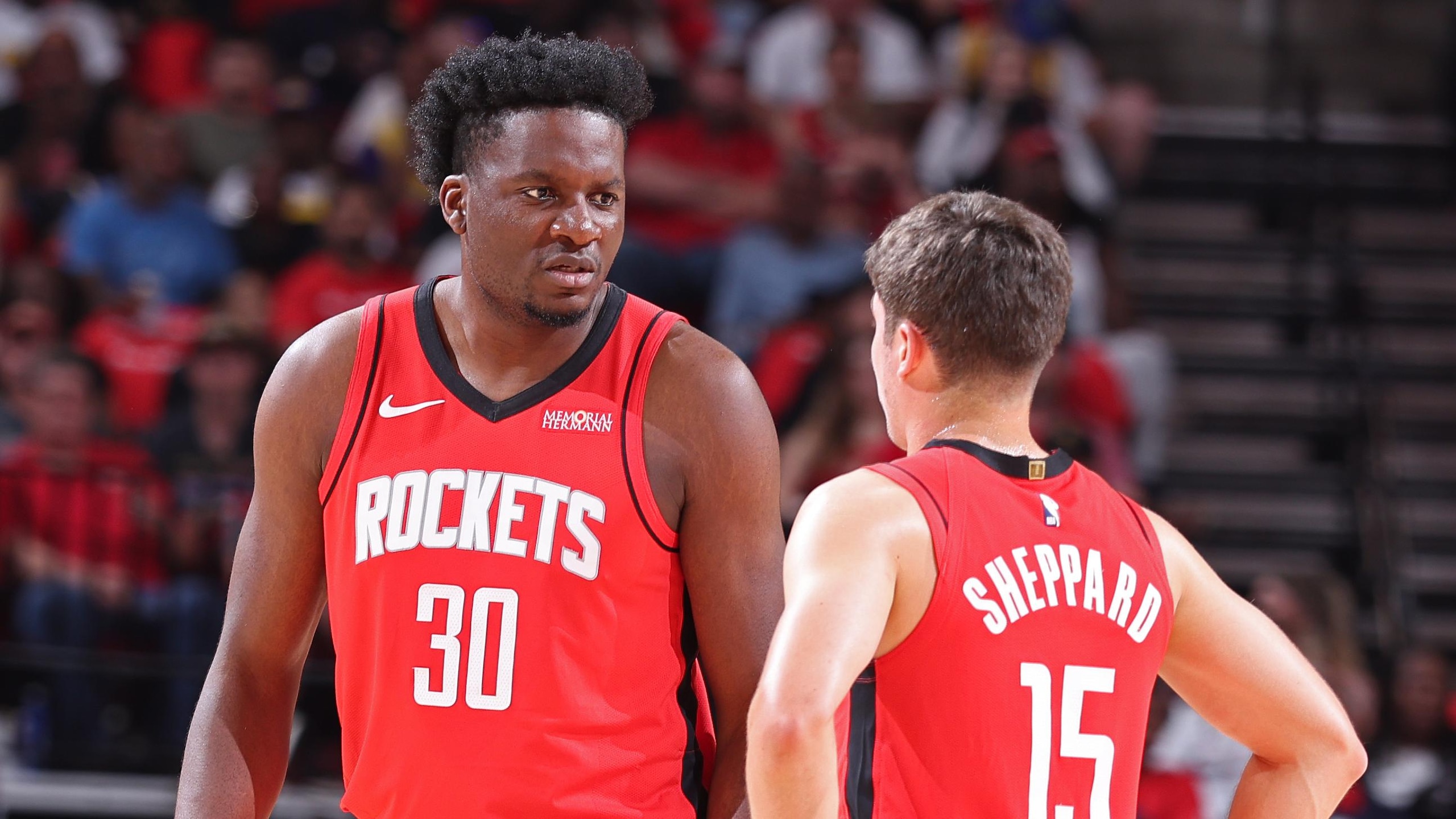 Los Angeles Lakers v Houston Rockets - Game Three Los Angeles Lakers v Houston Rockets - Game Three