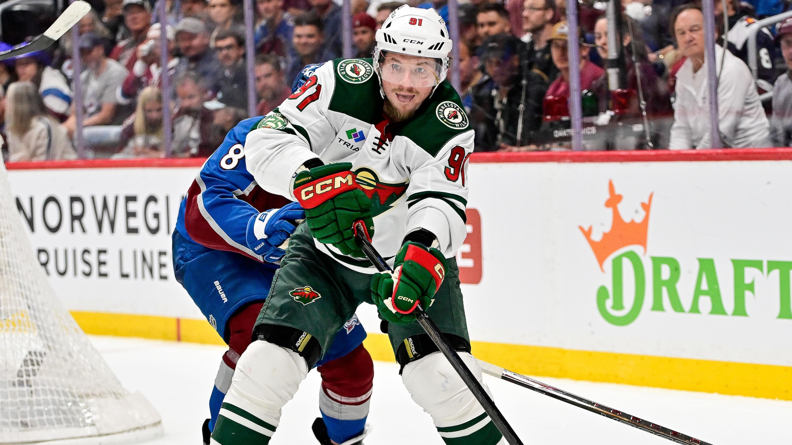 NHL: MAY 13 Playoffs Second Round Wild at Avalanche