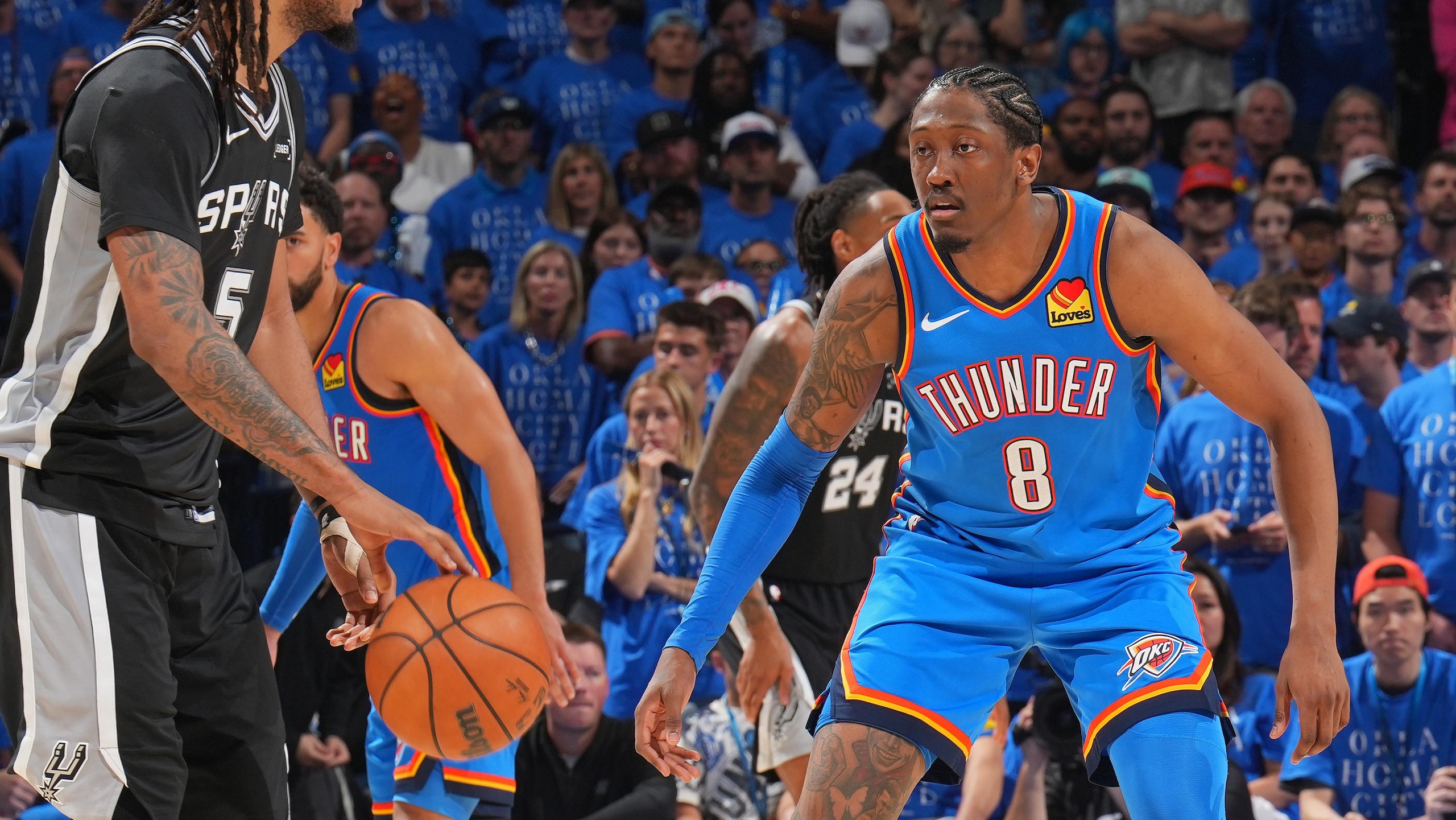 San Antonio Spurs v Oklahoma City Thunder - Game One