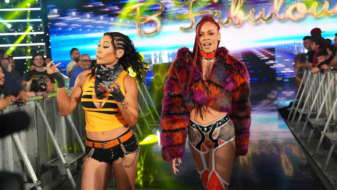 Michin and B-Fab Win WWE Women's Tag Titles on SmackDown