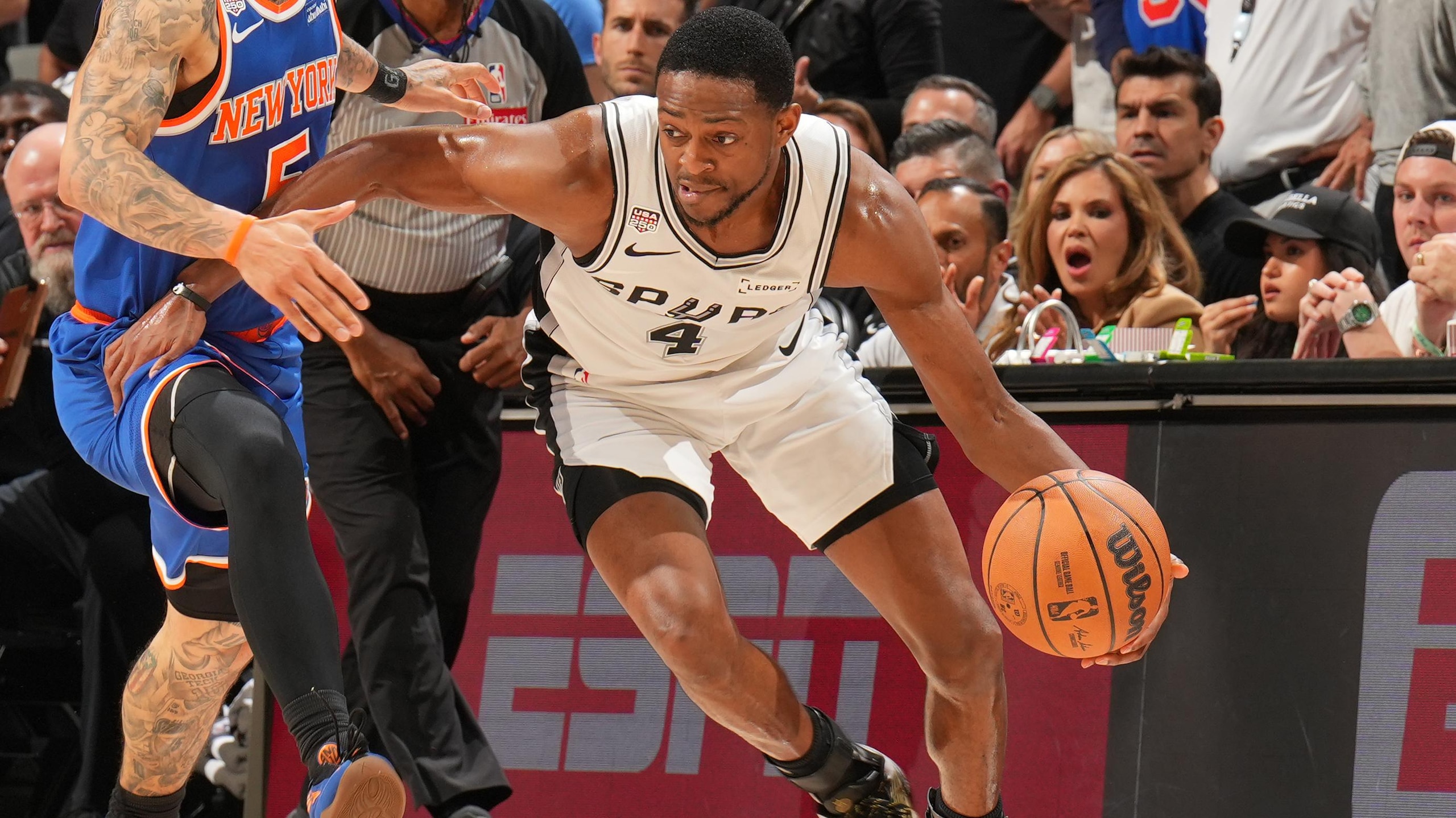 2026 NBA Finals - New York Knicks v San Antonio Spurs
